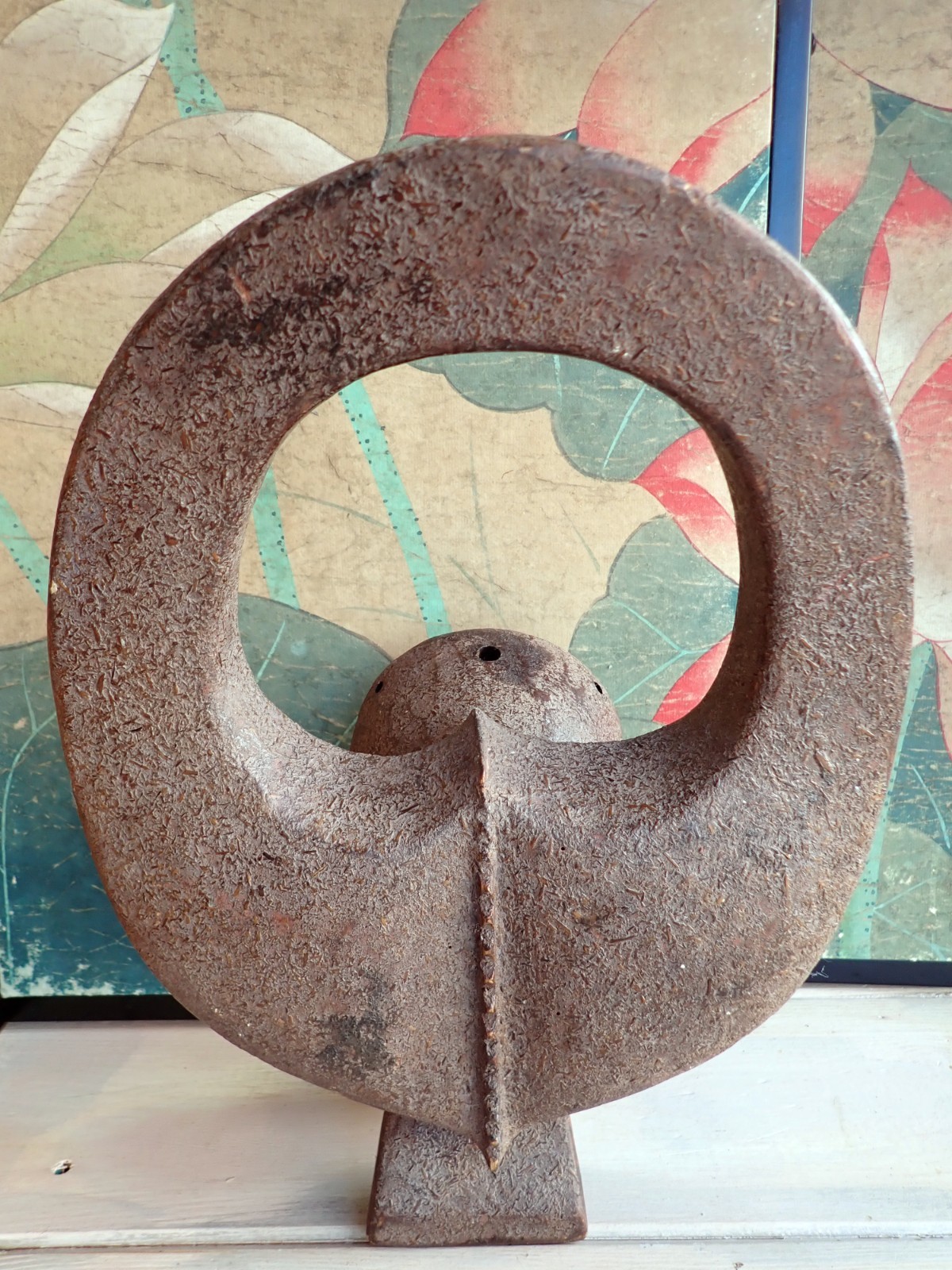 Mama Style Crest Mask Helmet Mask Ceremonial Nigeria Africa Tribal Art 20th C