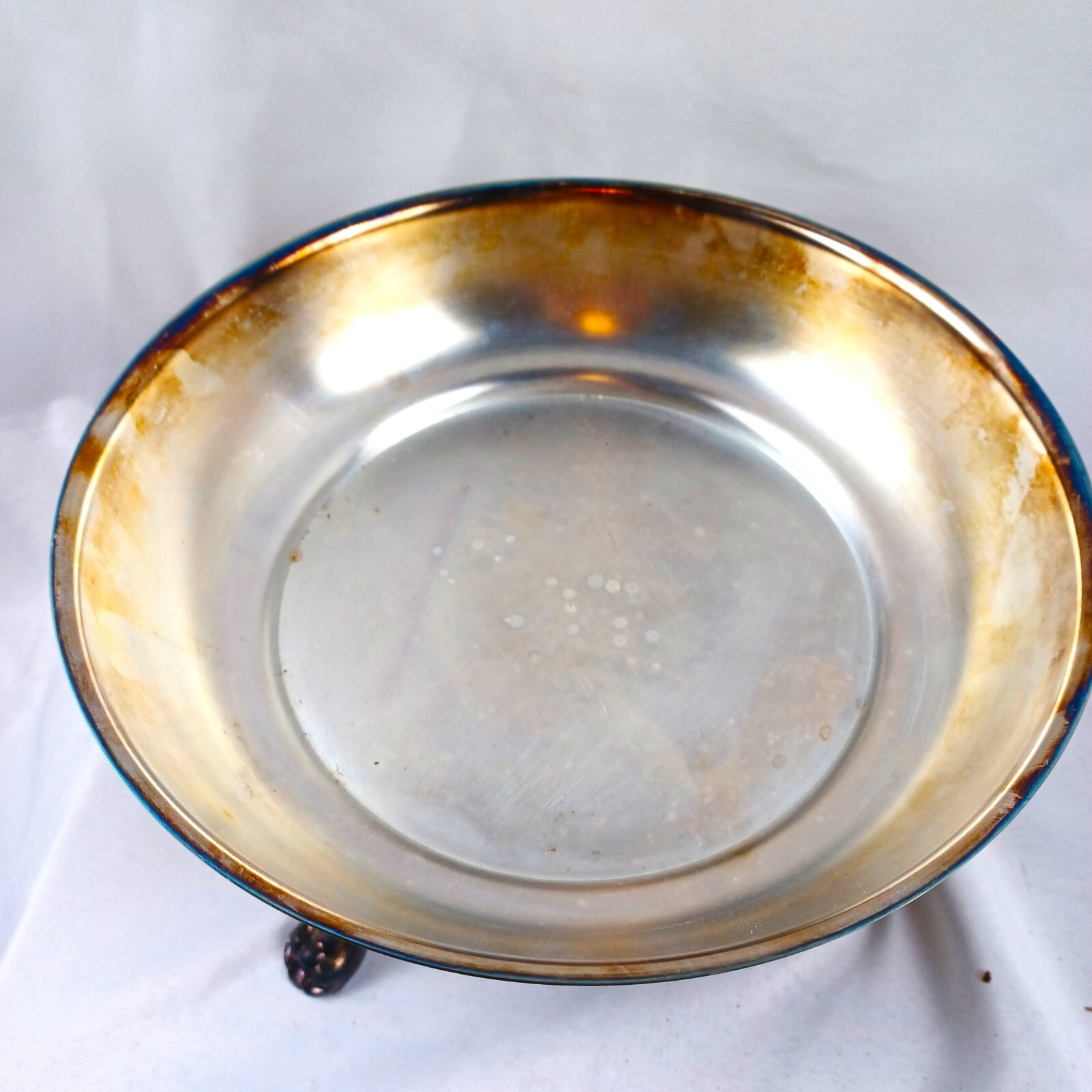 Vintage Oneida Silverplate Chafing Dish 5 pc Set Wick Burner 1970’s Stand