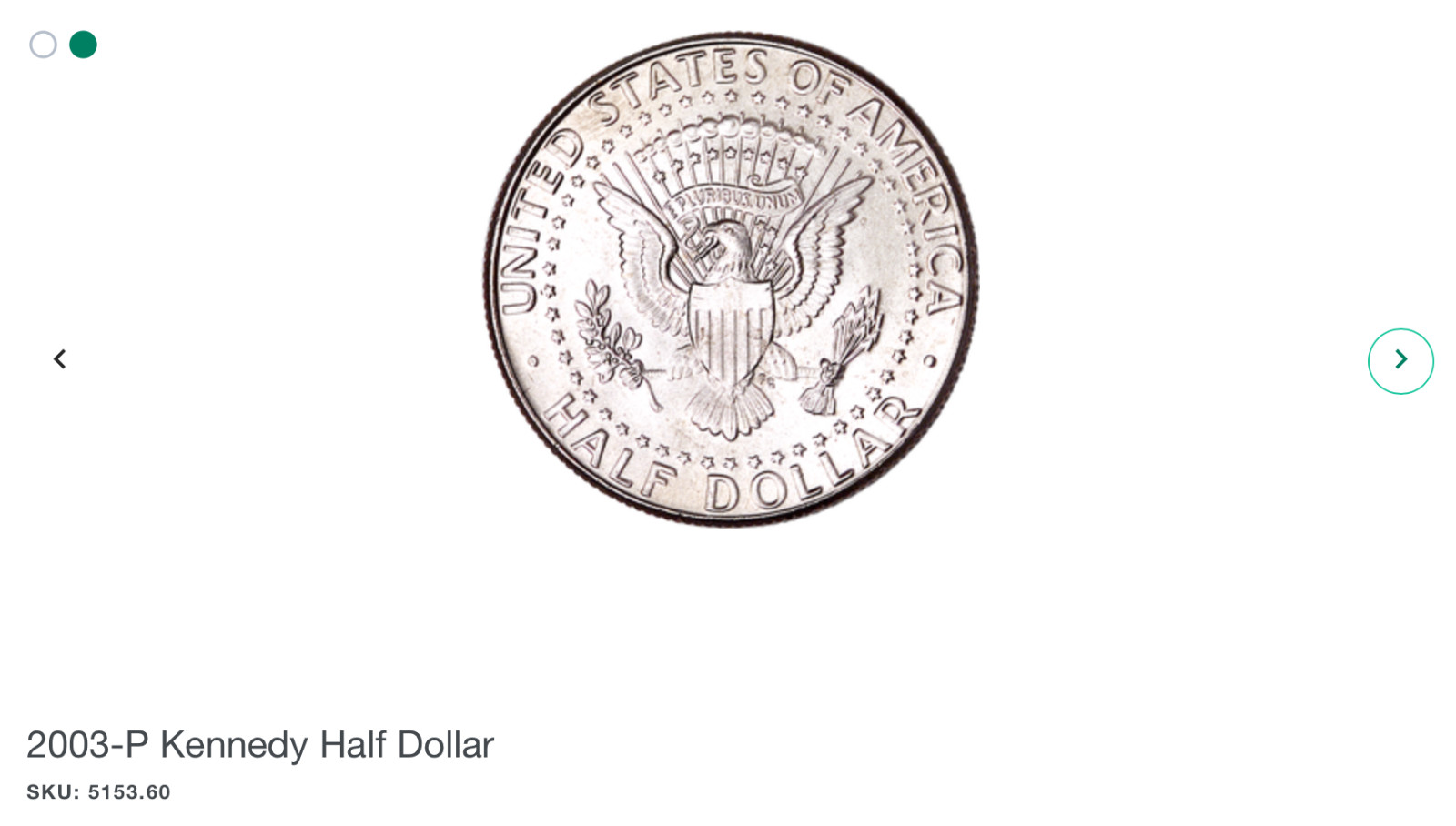 Kennedy Half Dollar 2003-P Uncirculated