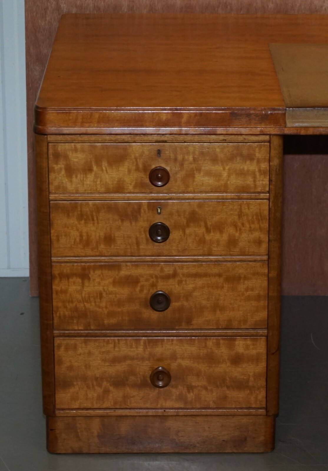 VERY RARE STAMPED WARING & GILLOW 1960 U.K.A.E.A UK ATOMIC ENERGY AUTHORITY DESK