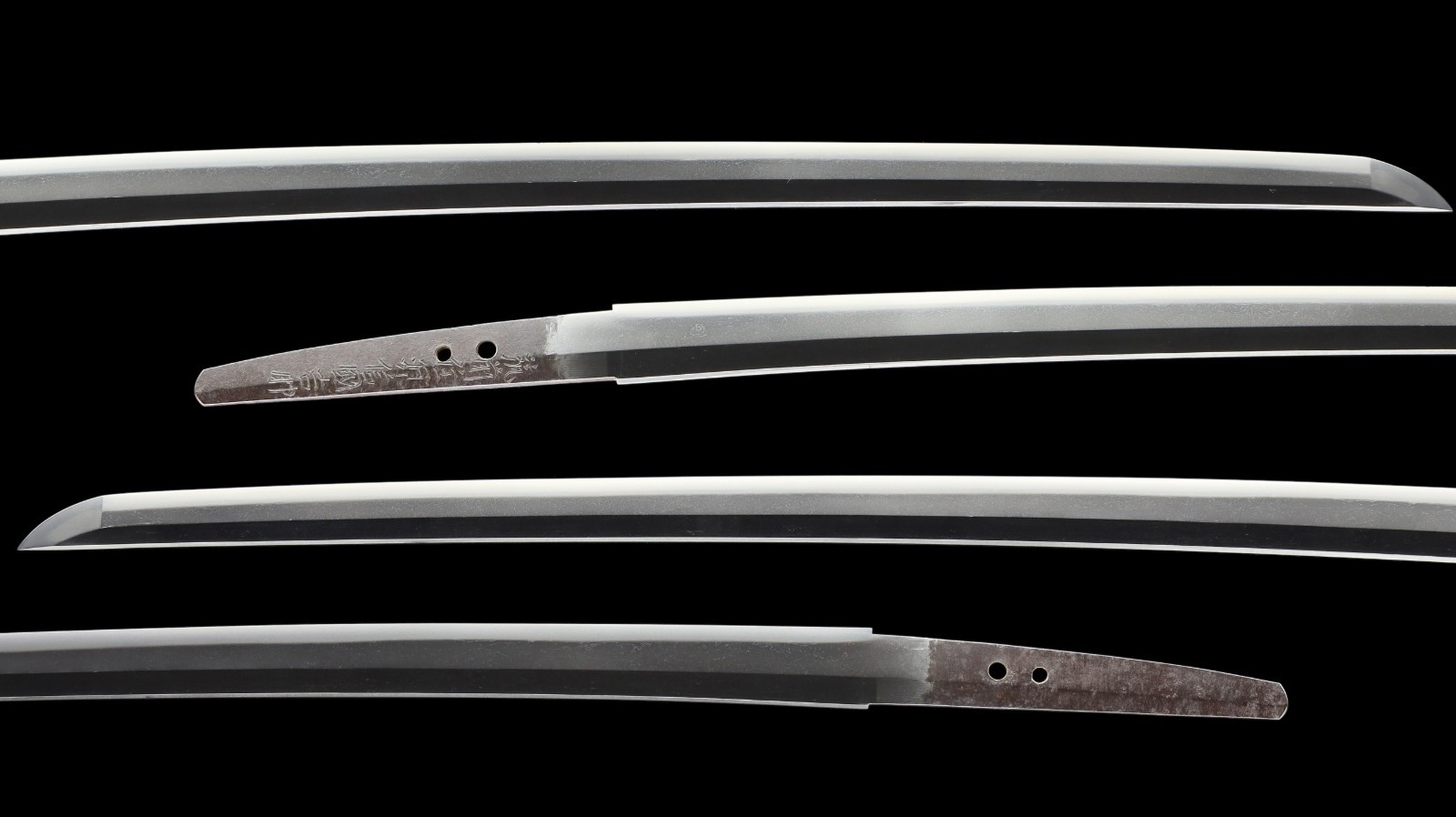 KATANA 刀 “ Nobukuni ” 筑前信国 Japanese Real Sword 62.8 cm Shirasaya Antique Samurai