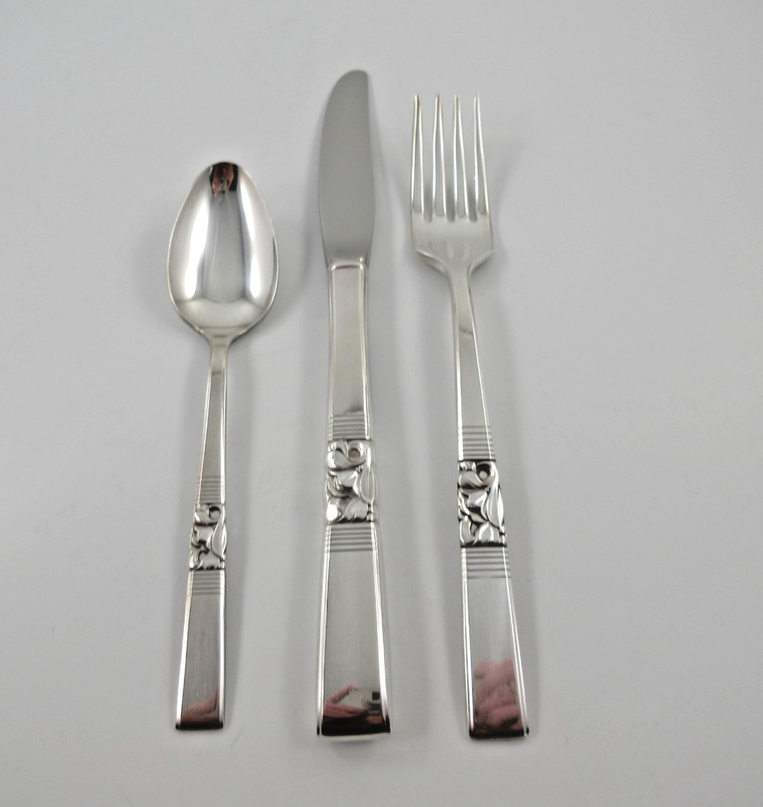 Oneida Community MORNING STAR Youth, Child Set Fork Knife Spoon Silverplate