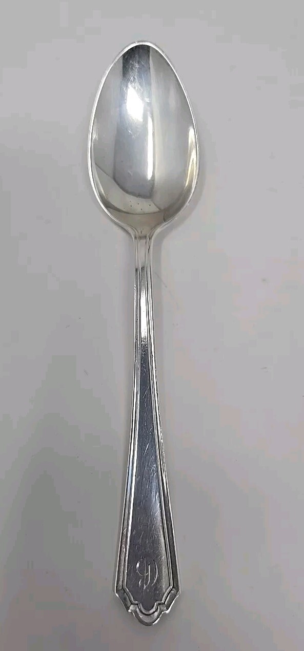Set 6 Watson Silver CO. Sterling Teaspoons John Alden Pattern