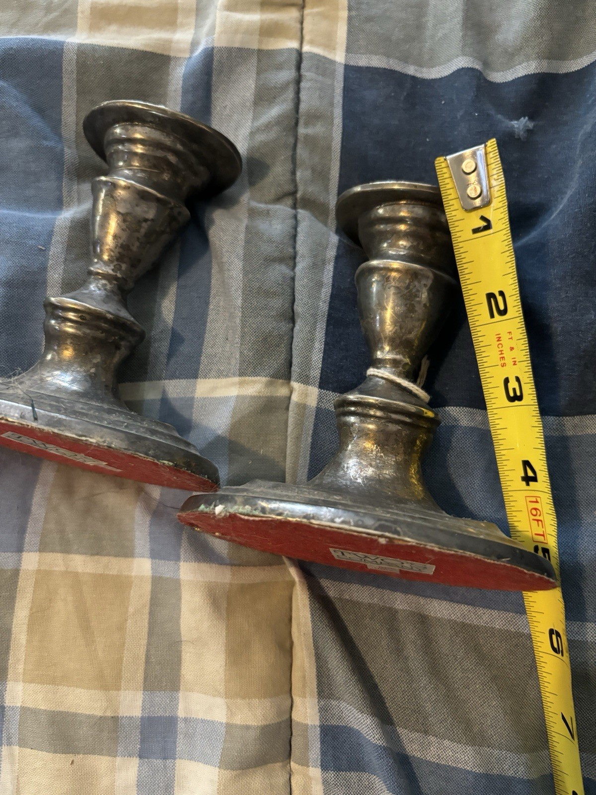 Two’s Company Silver Plated Candlestick Candle Holder Fancy Dining Fine India