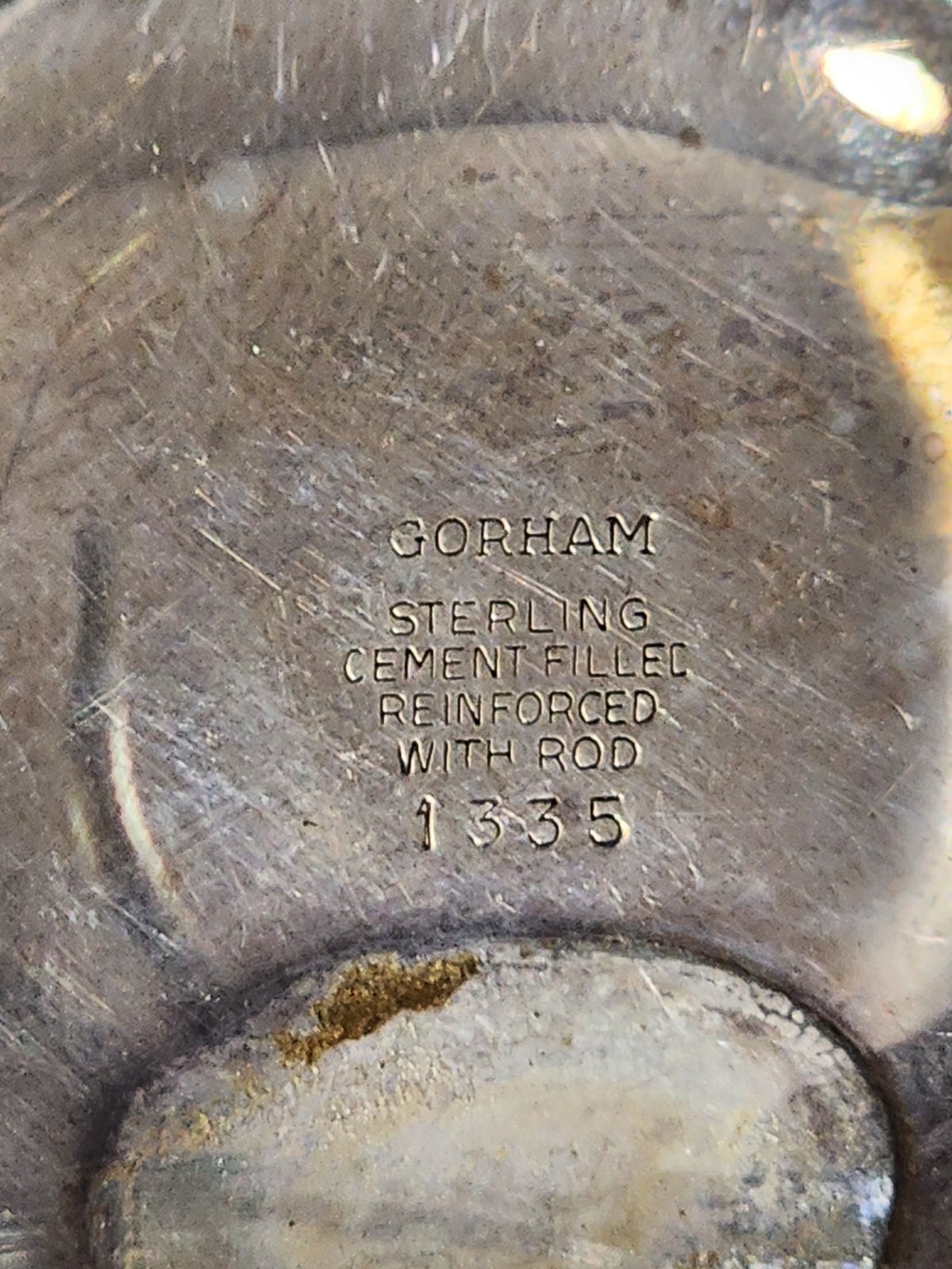 Sterling Silver de weighted compotes and candlesticks 265 grams clean Scrap