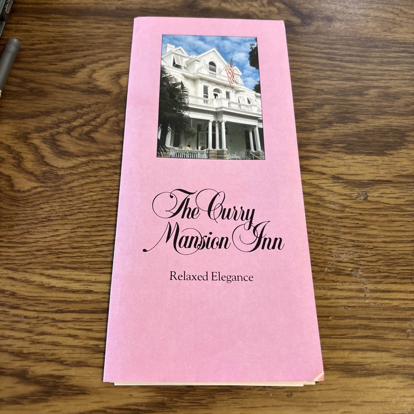 The Curry Mansion Inn, Key West Florida Brochure & Rate , Relaxed Elegance 1989