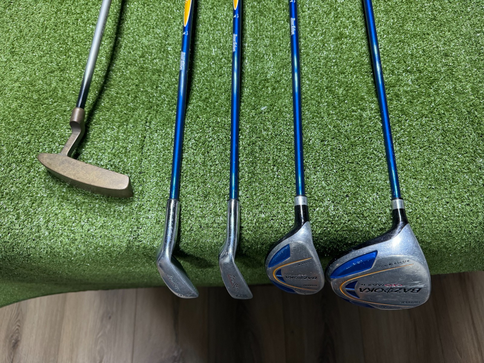 Junior Golf Set w/ Precise Stand Bag – 5 Clubs – LH – Driver = 41″