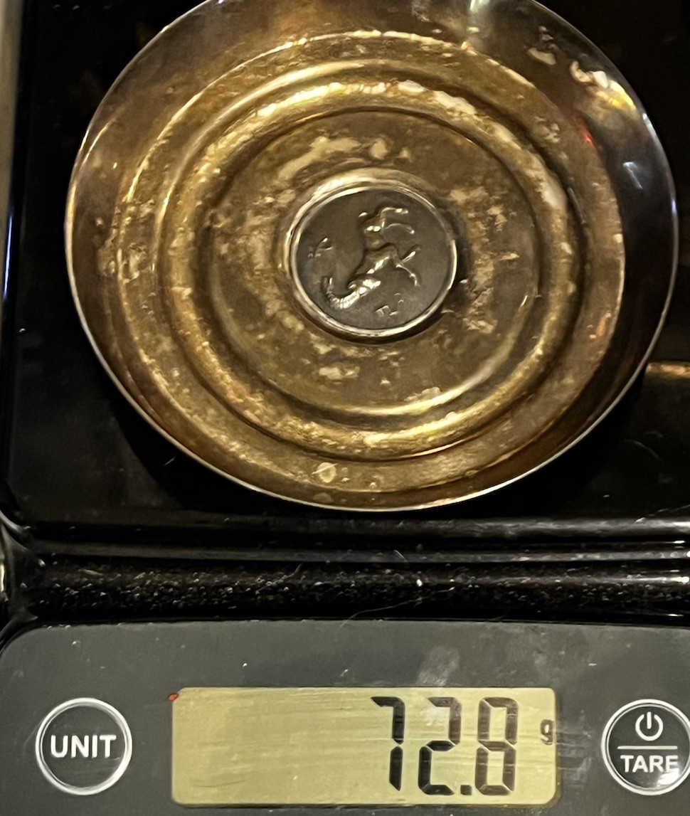 Vintage Silver Plated Taurus Ashtray – PM Italy Horoscope Aries Ram