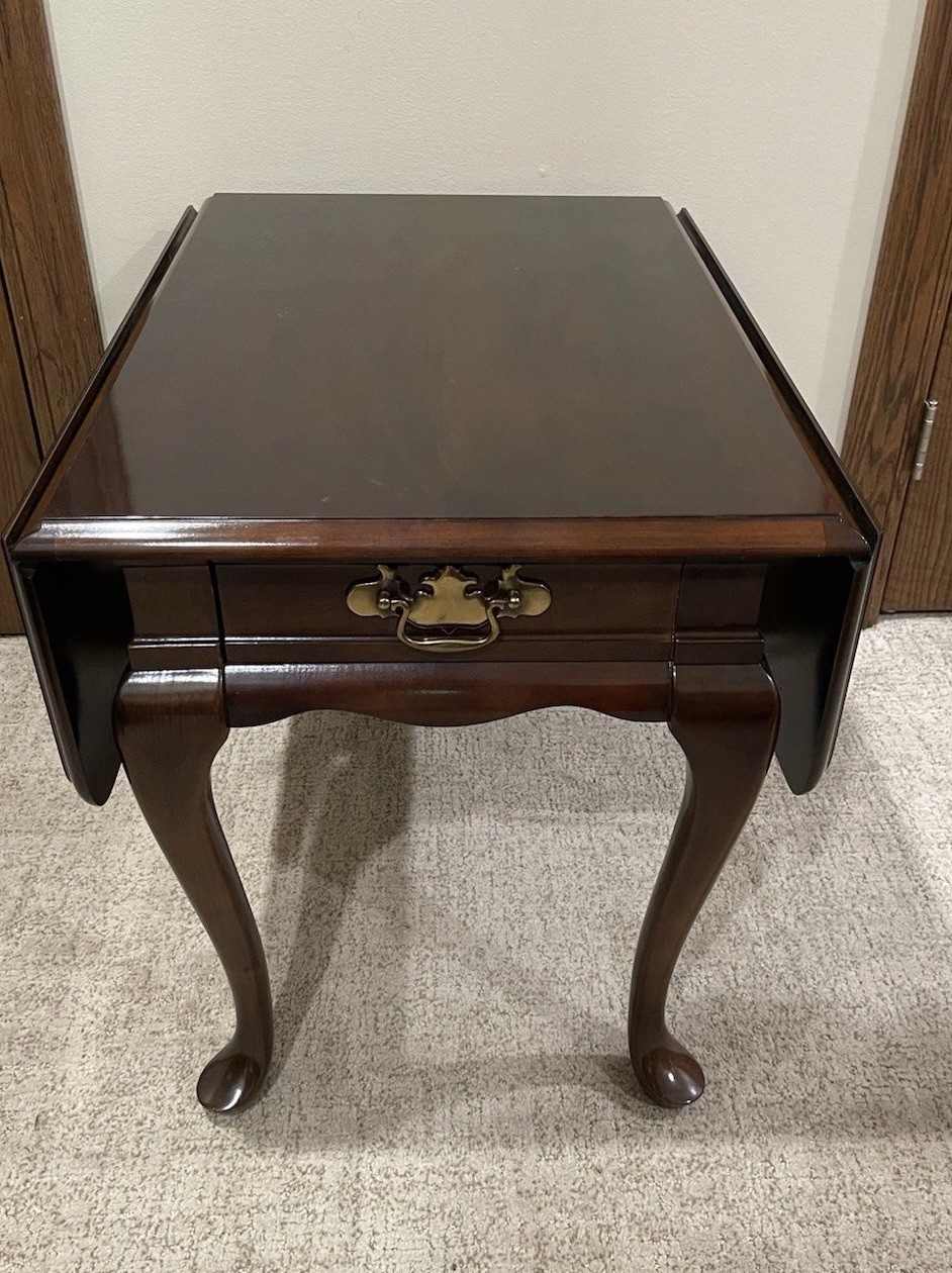 Mersman Waldron Drop Leaf Side Table