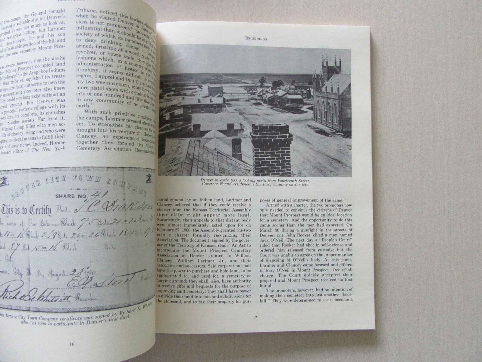 Fairmount & Historic Colorado by David Fridtjof Halaas – Denver, 1976 – Signed