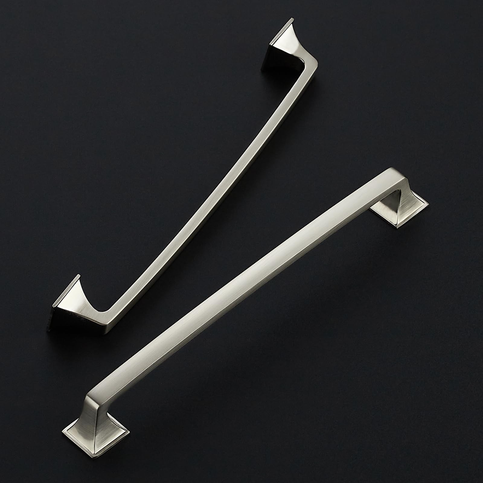 Ravinte 30 Pack Solid 7-1/2 Square Foot Arch Pulls Kitchen Cabinet Handles