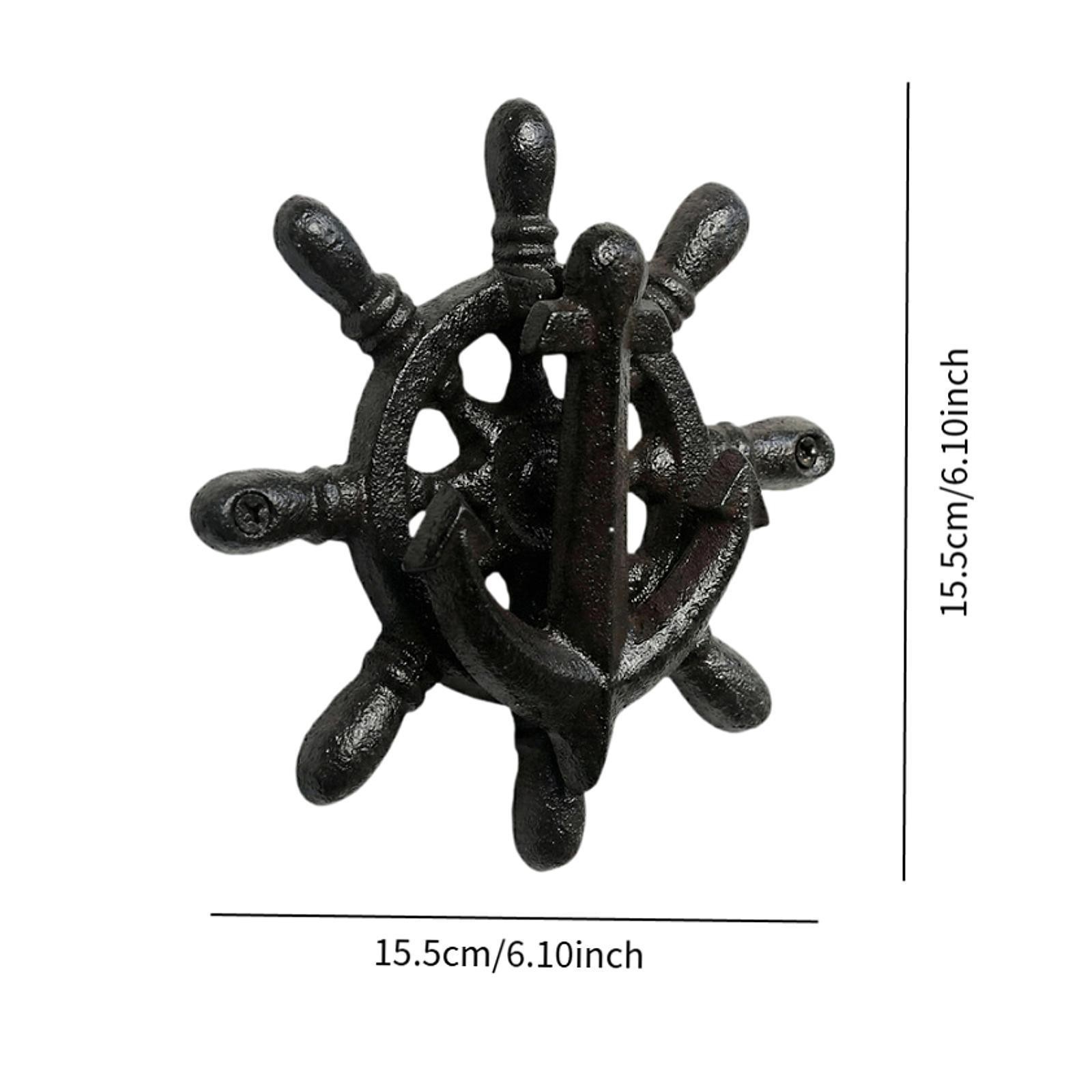 Anchor Shaped Door Knocker Handle Decoration Easy Installation Hardware Bar