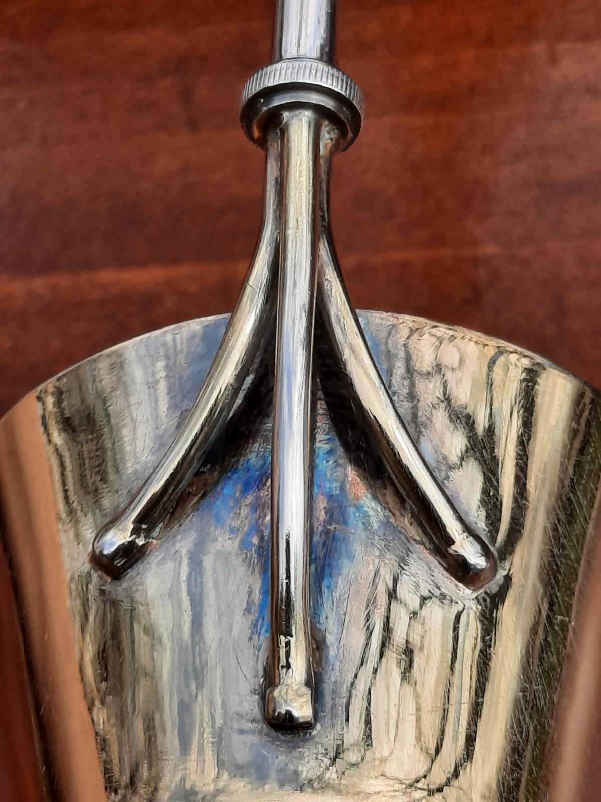Coin Silver Knowles & Ladd Leaf & Berry Bucket Ladle, No Mono