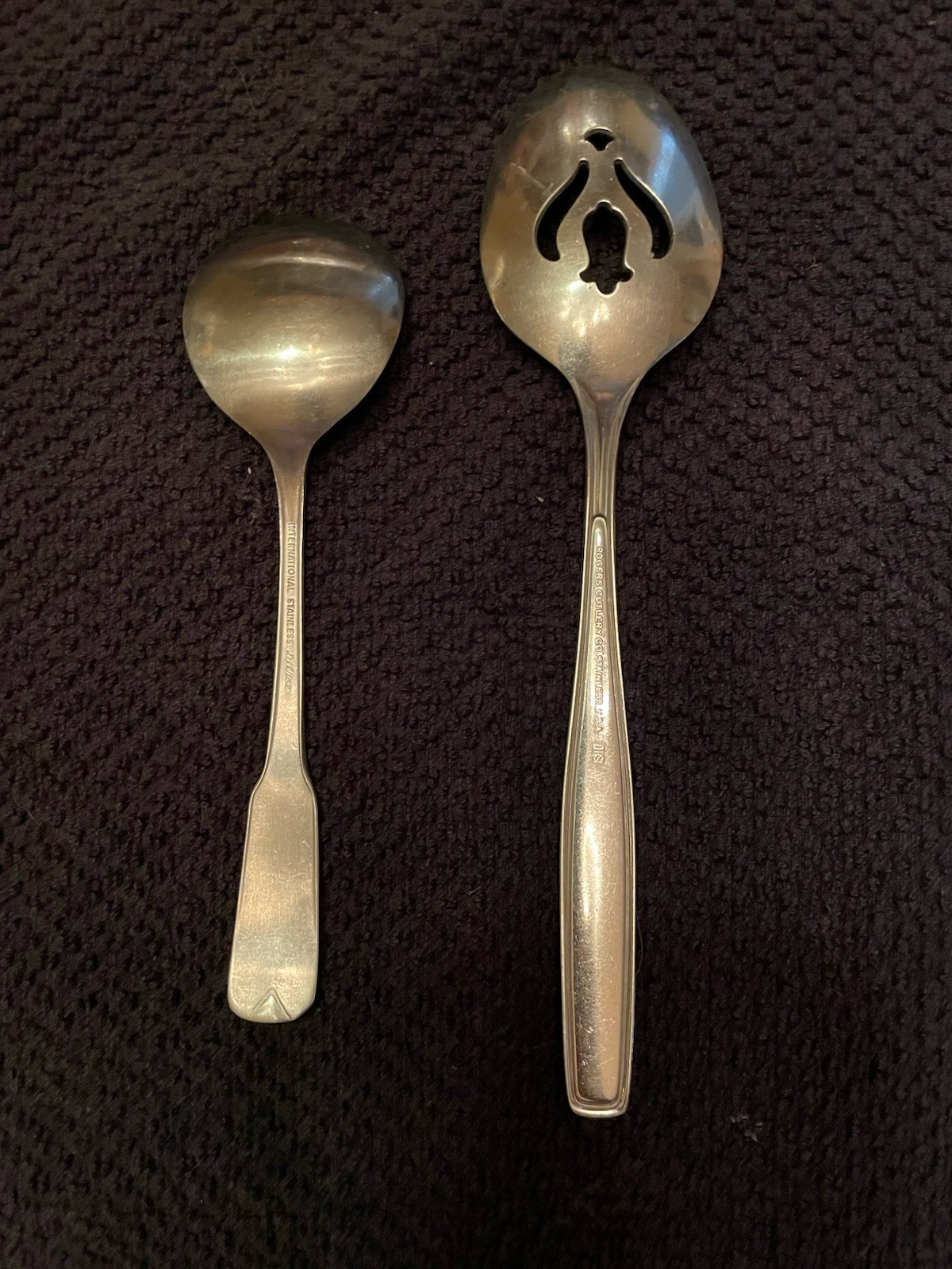 Misc. Silver-Plated And Stainless Silverware Lot of 16!