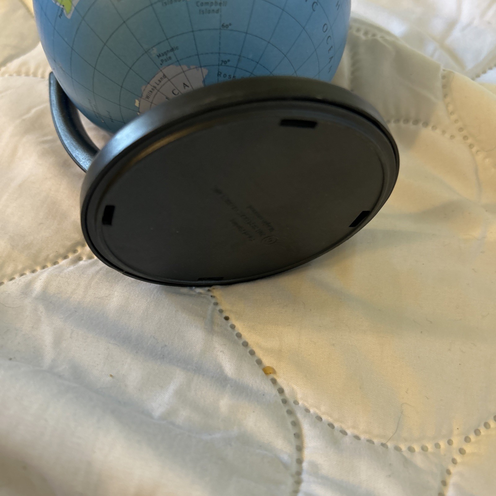 Vintage Replogle Globes Desk Size Mini Globe World Educational Map Decor, Spins