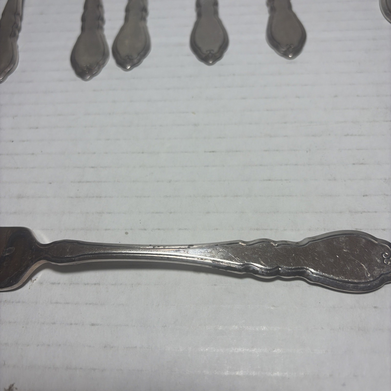 1881 Rogers ONEIDA ALOUETTE Silverplate Flatware Set Of Forks & Spoons 29