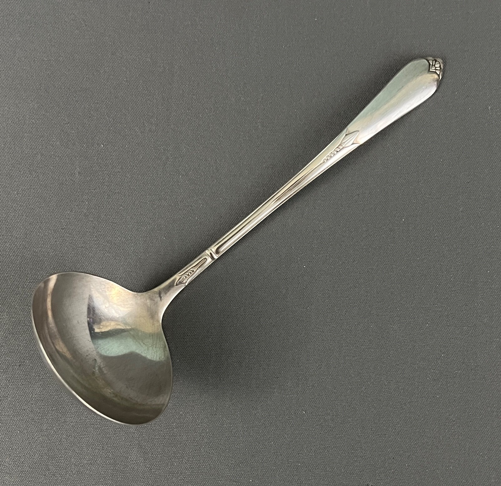 Vintage Rogers AA Silverplate Gravy Sauce Ladle Inspiration Pattern 7 in 1933