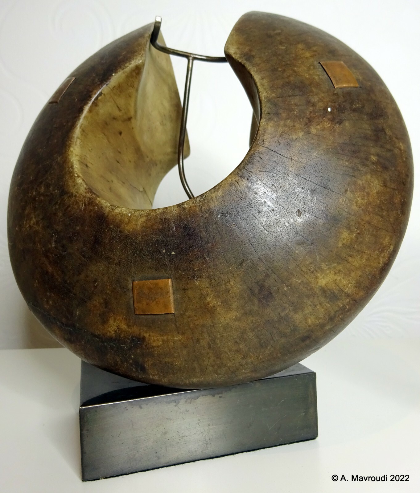 TUTSI ARCHERS BRACELET ANTIQUE WOODEN IGITEMBE RWANDA/BURUNDI