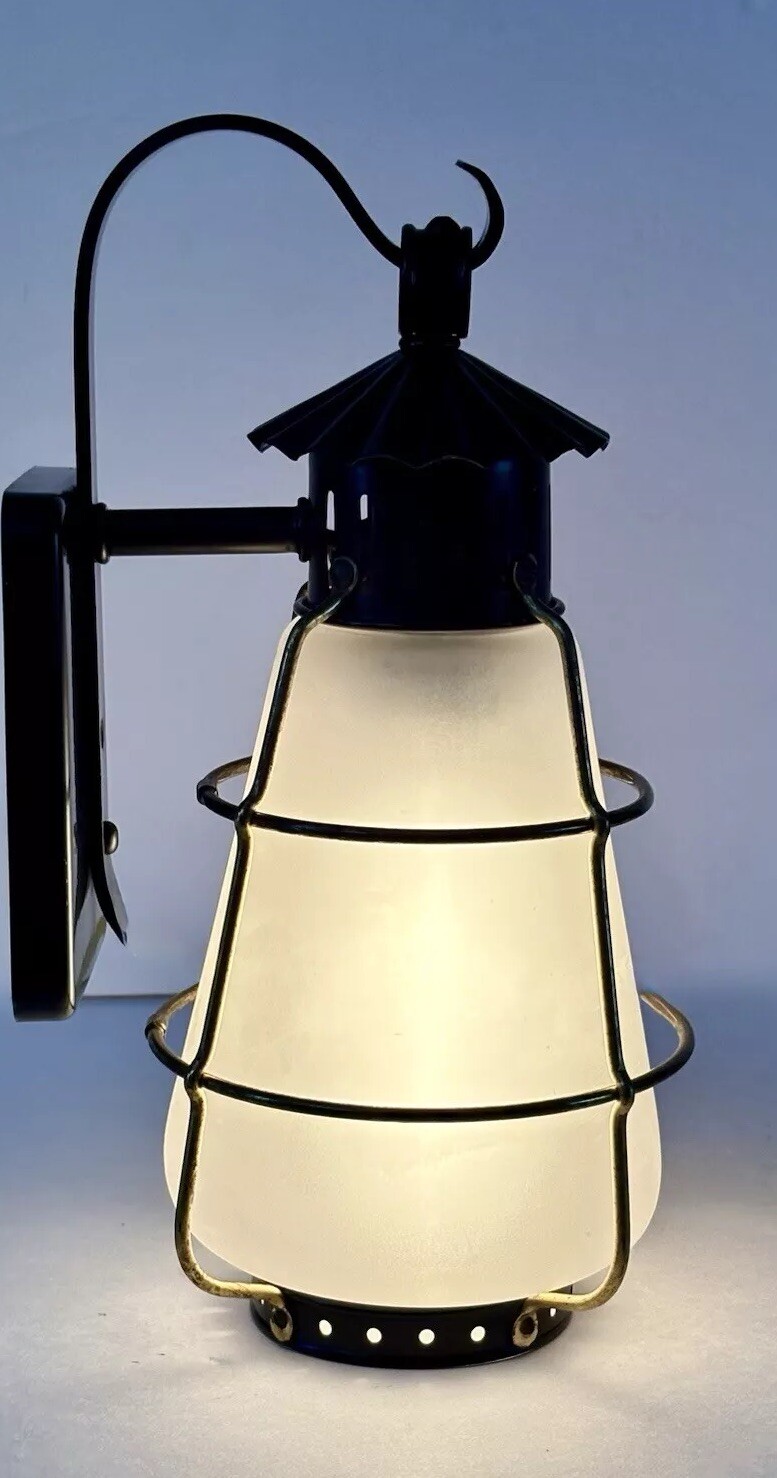 Vtg NOS 1950’s-1960’s Mid Century Atomic Lightolier Wall Sconce Light Fixture