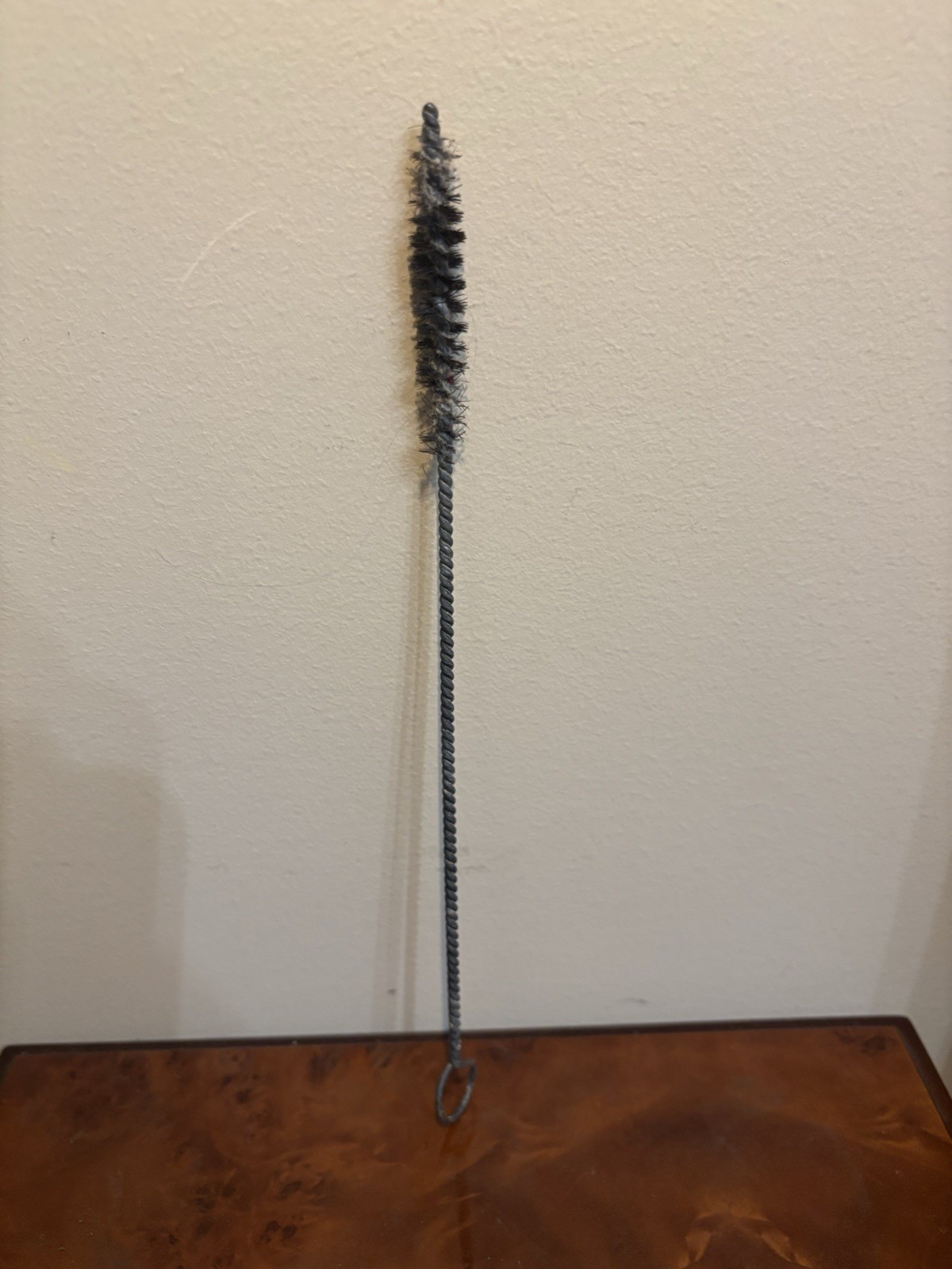 Vintage 9” Twisted Wire Bottle Brush -Primitive Decor -Rustic Farmhouse Display