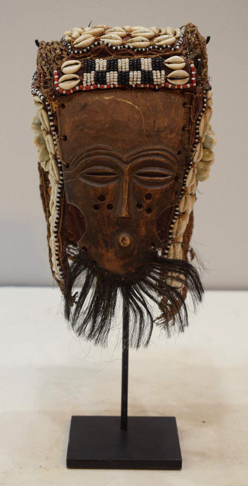 Mask African Kuba Helmet Mask