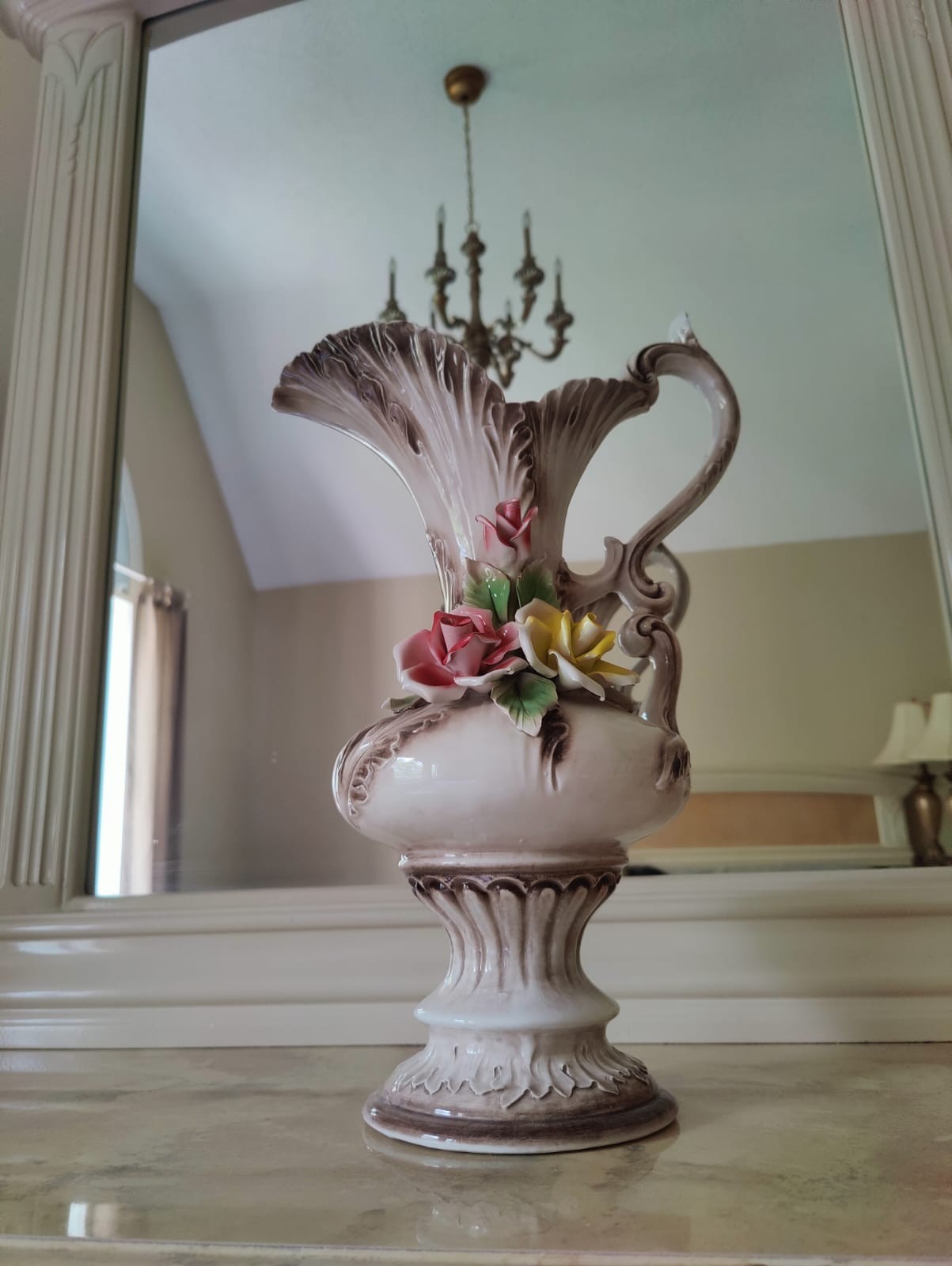 Authentic Vintage Capodimonte Porcelain Set