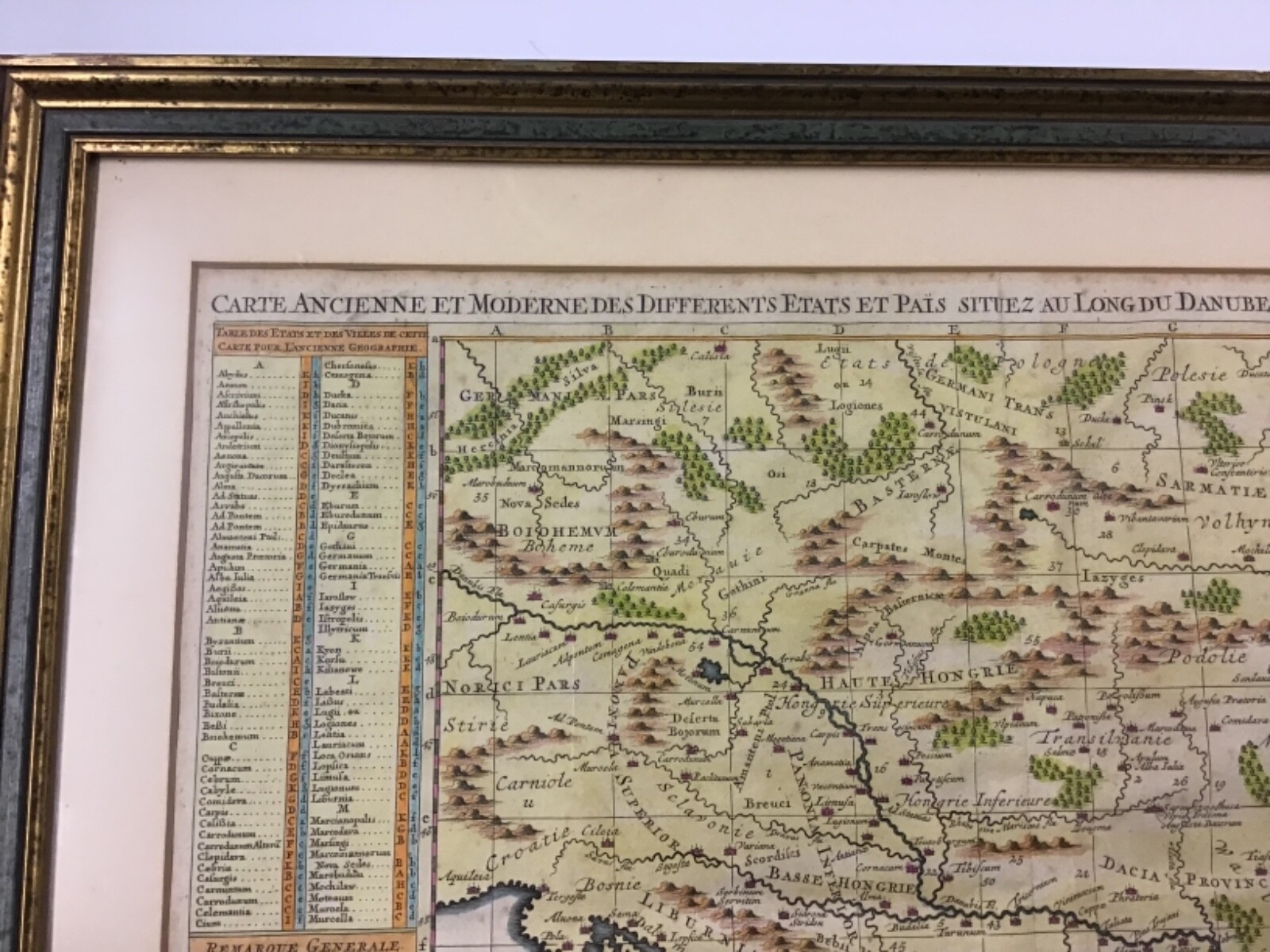 1715 Circa Handcolored Map Balkan’s From Atlas Historique
