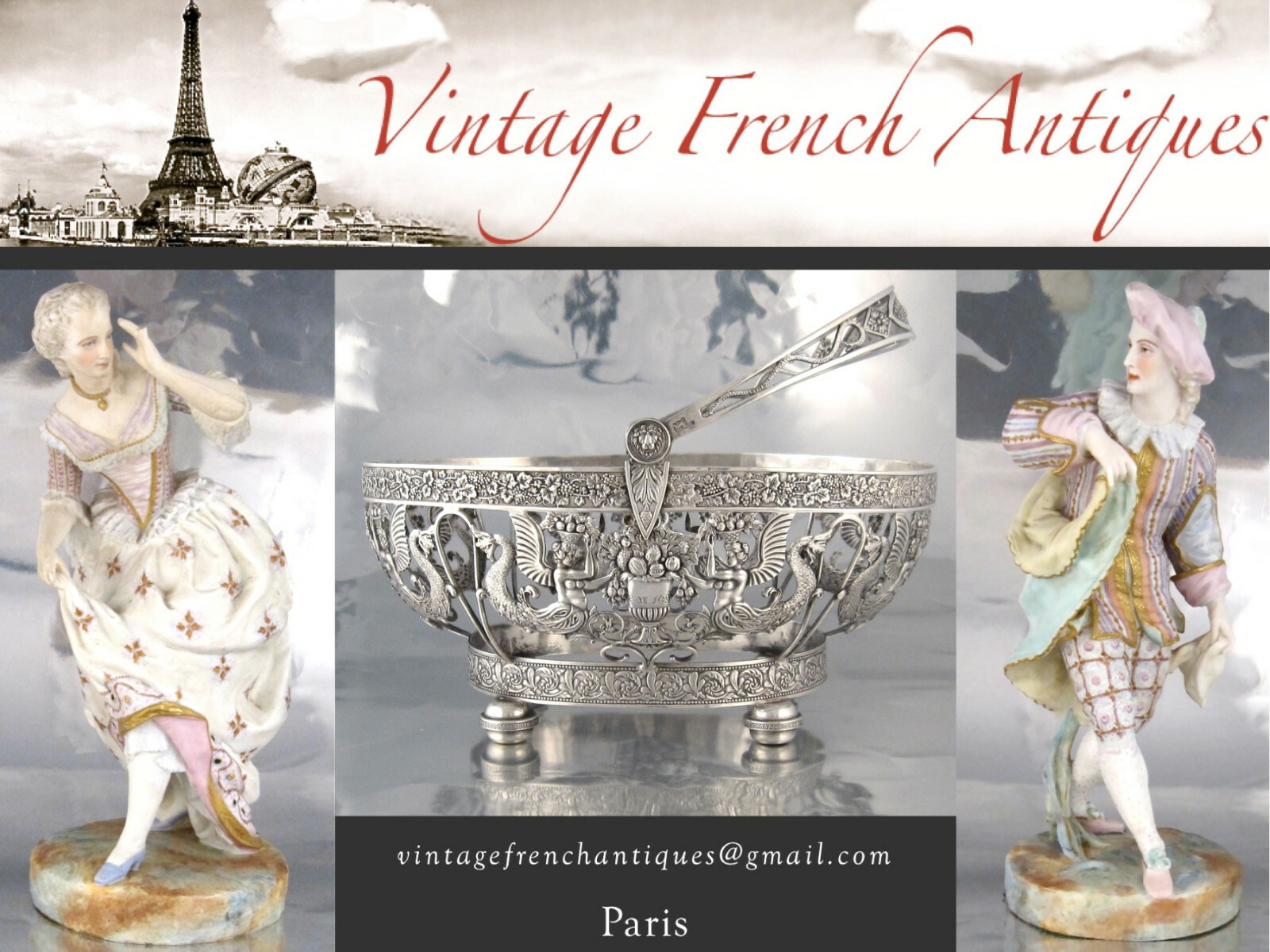 Antique French Silver Plate Flatware Set for Twelve, 25 pcs, Félix Frères