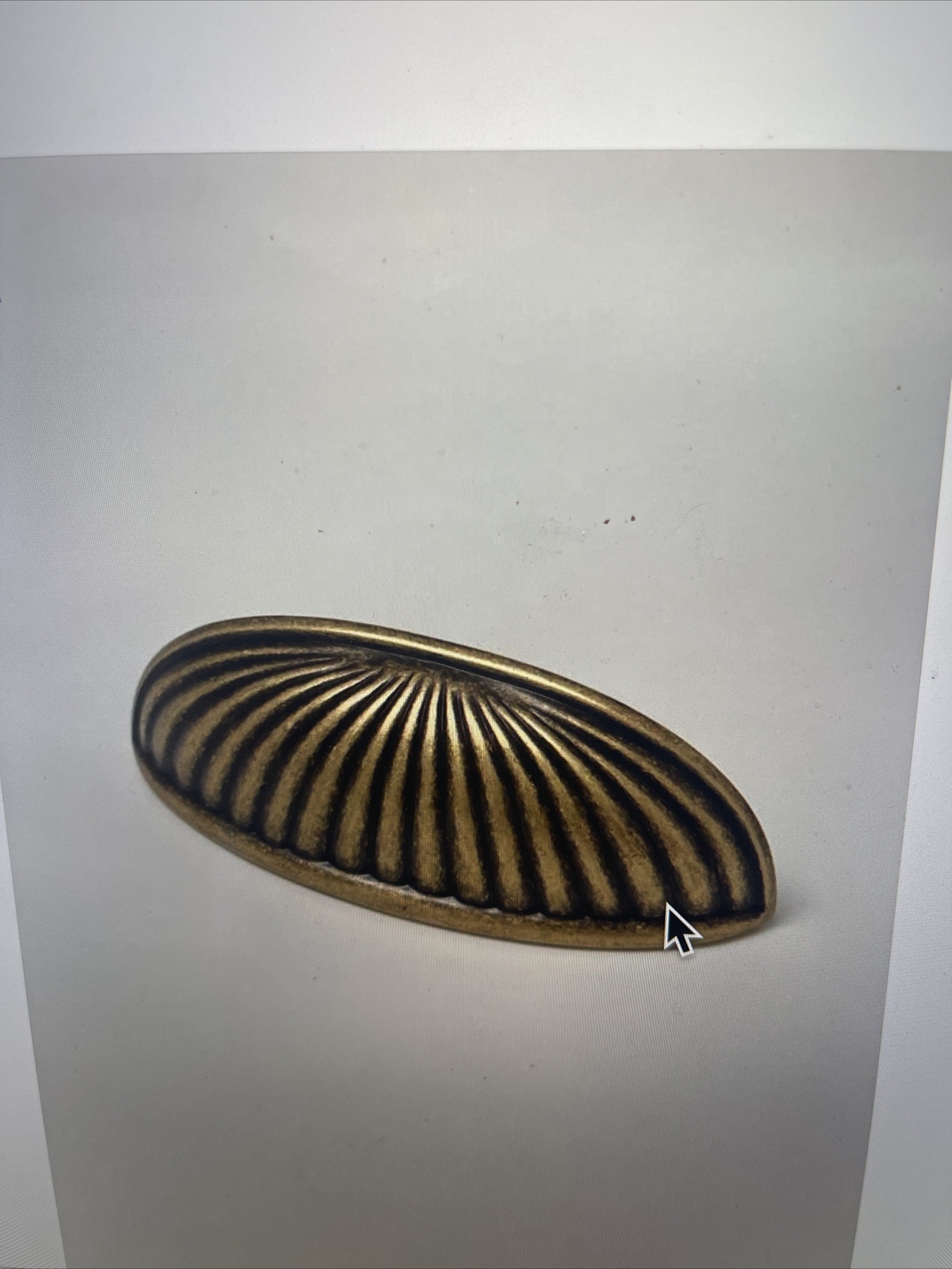 Antique Brass Celia Cup Pull