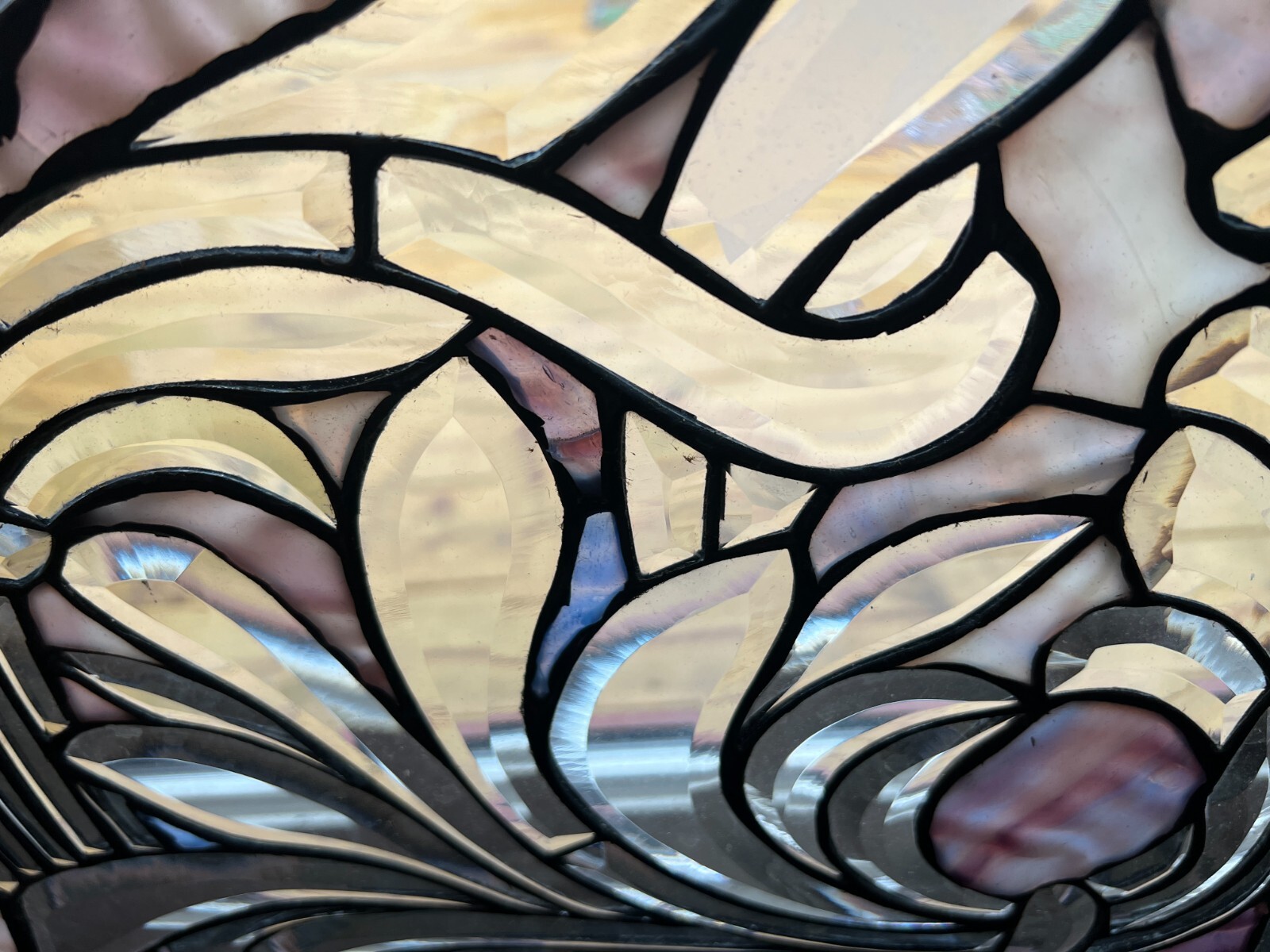 exquisite beveled window