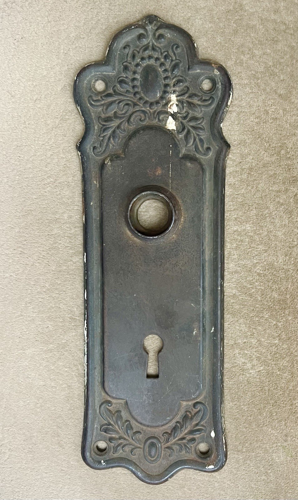 Antique “Norwich” pattern Door Plate From Lockwood Co. around 1914