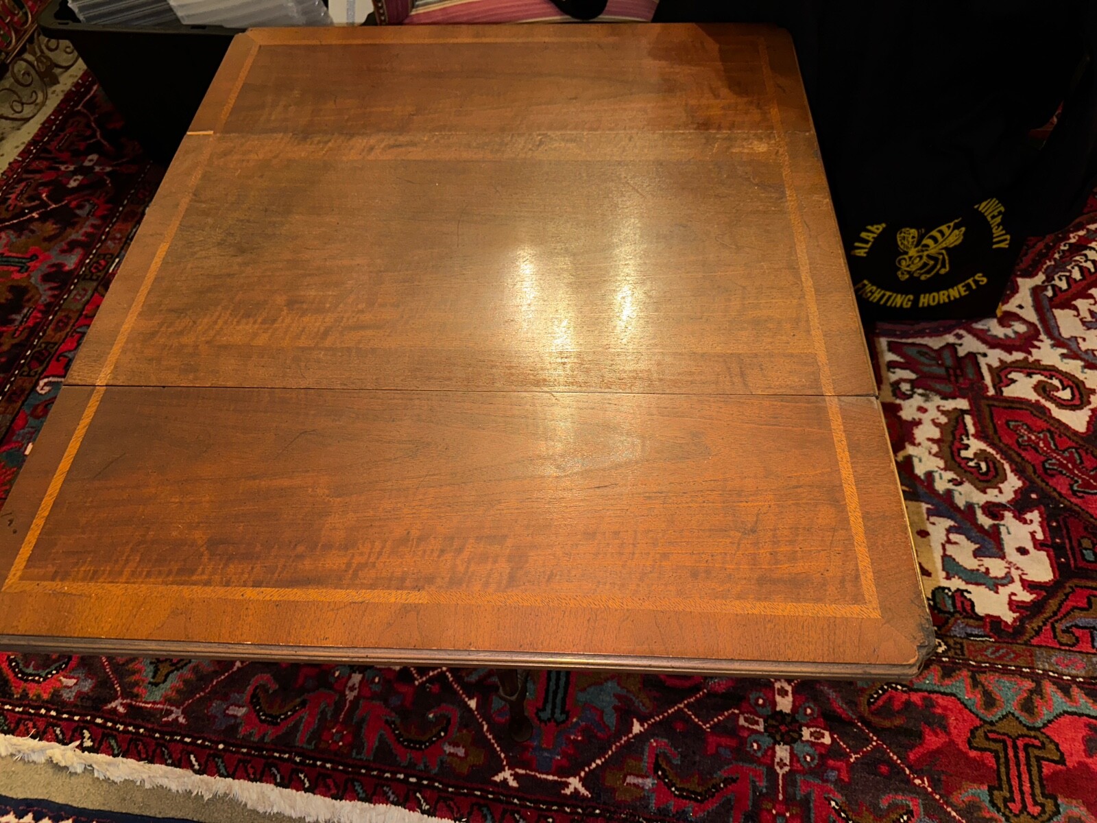 Henredon Folio Four Vintage Gate Leg Table Pembroke Drop Leaf Display Made USA
