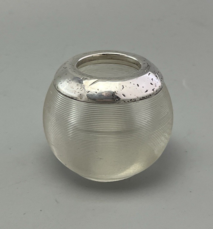 Art Deco Silver Match Striker A J Pepper Birmingham 1921 215g AEZX