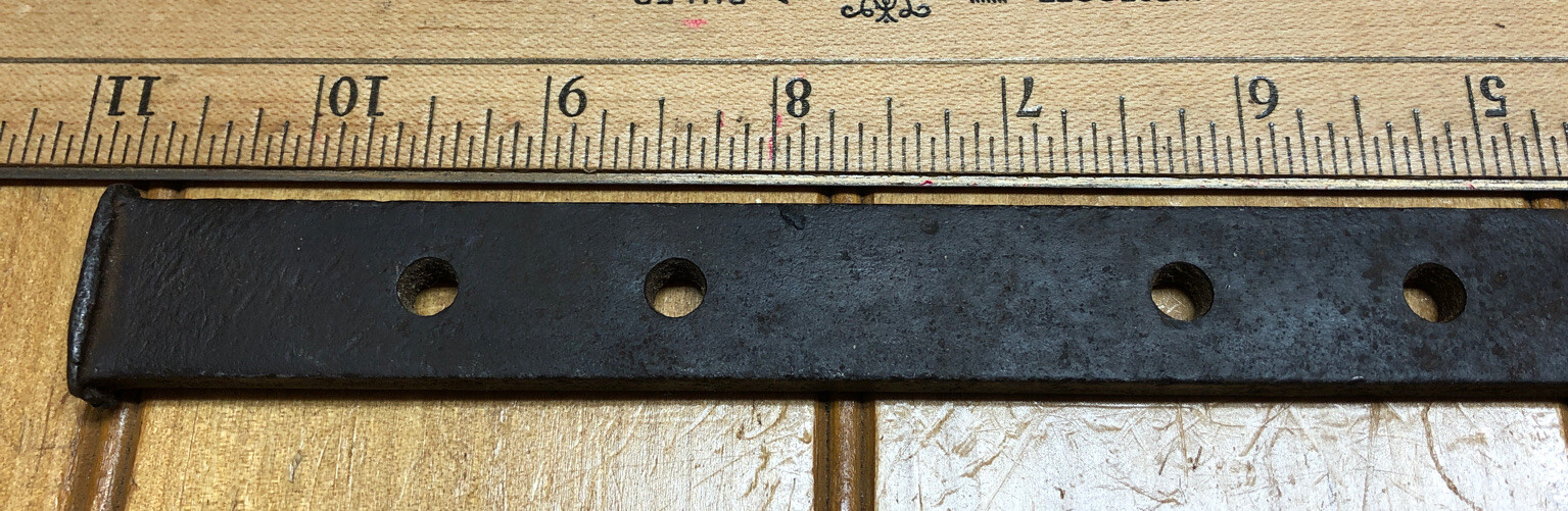 Antique Primitive 8-1/2”x3/4” Blacksmiths Pry Bar Metal Working Horse Shoe Tool