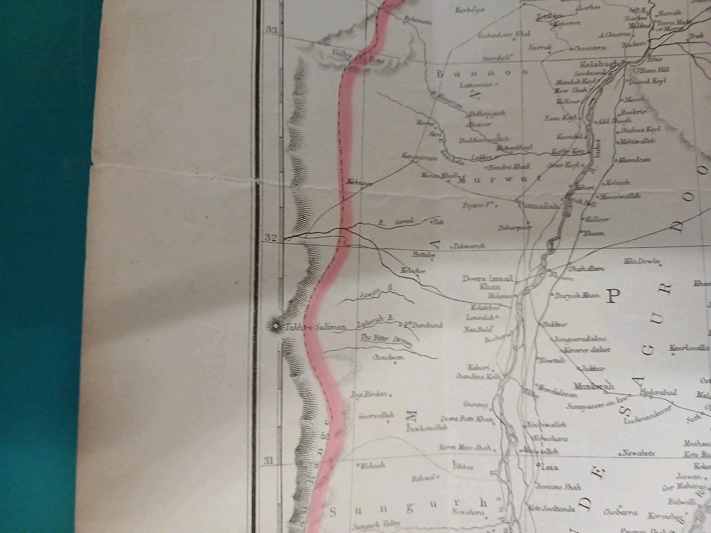 Weekly Dispatch Atlas, Edward Weller, India: The Punjab Cashmere And C. 1857