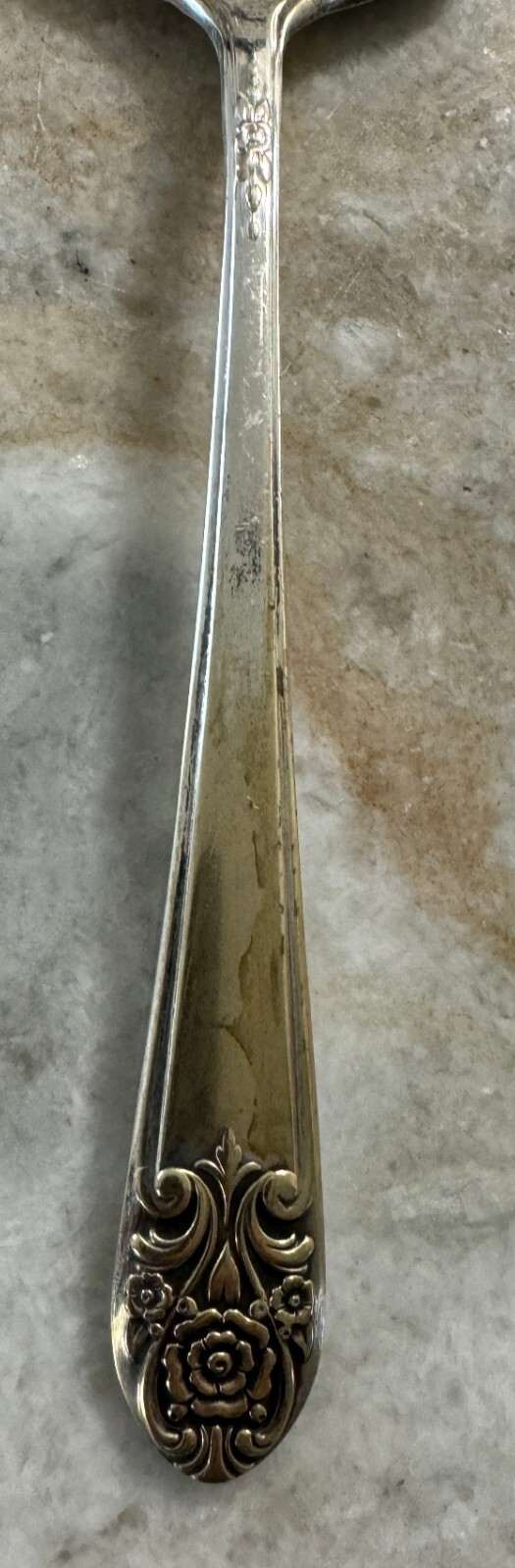 Solid Pierced Pie Server Melody Silverplate 1954 by International Silver 8 7/8″