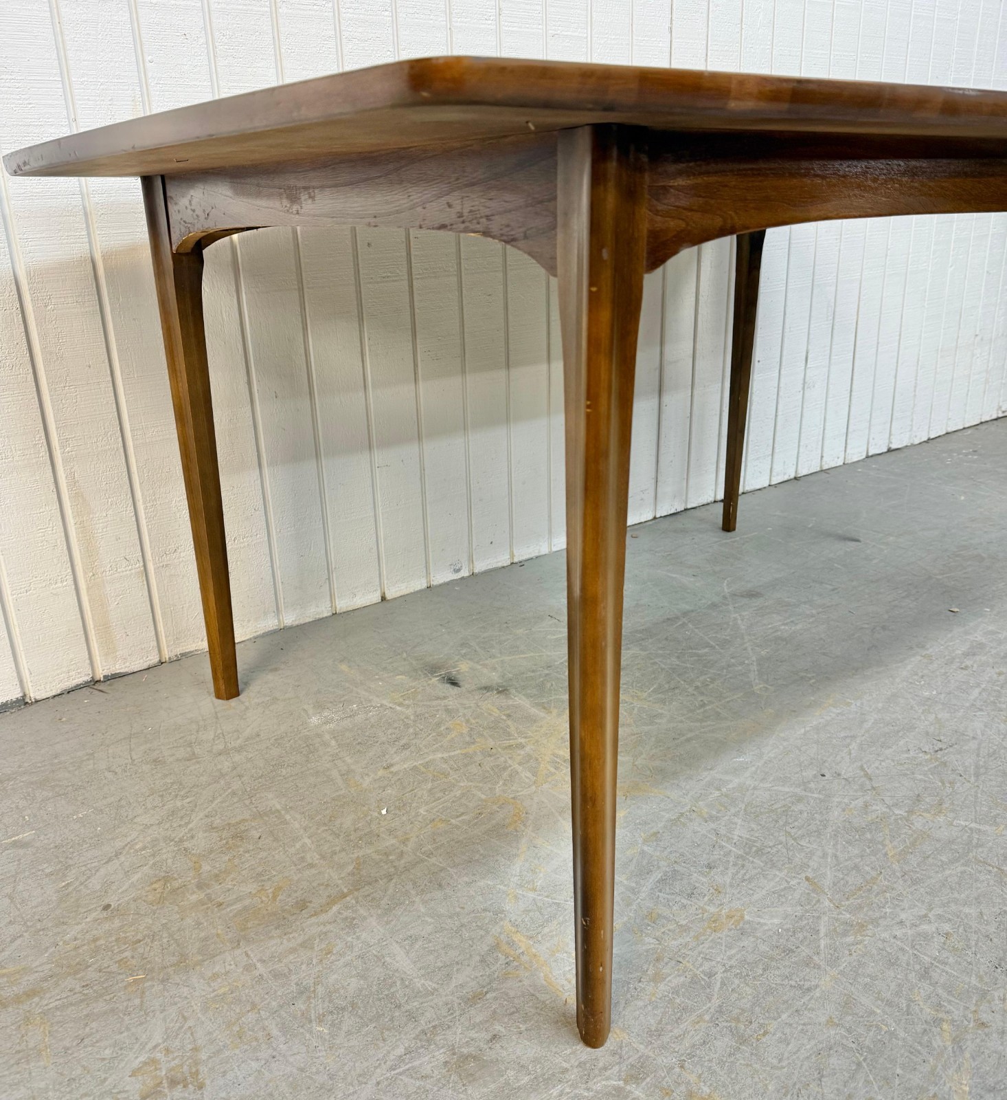 Mid-Century Modern Walnut Dining Table