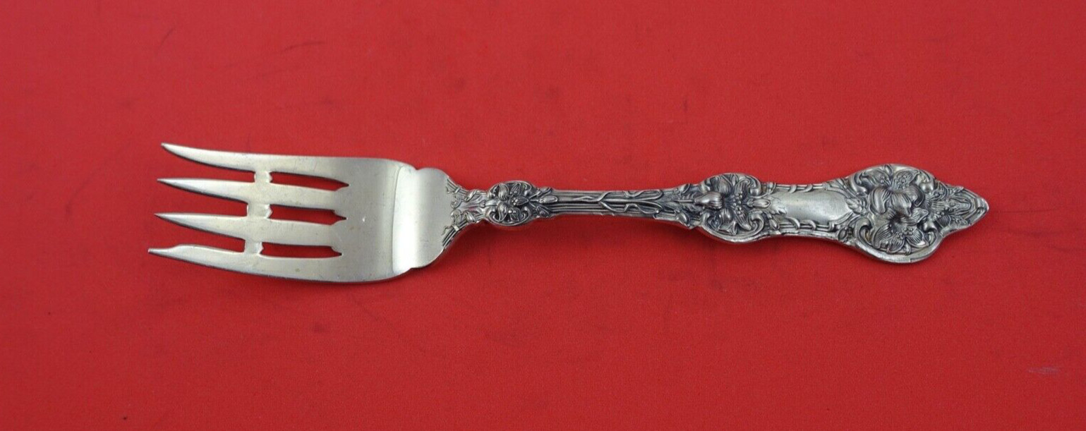Old Orange Blossom by Alvin / Gorham Sterling Silver Salad Fork w/ bar 6″