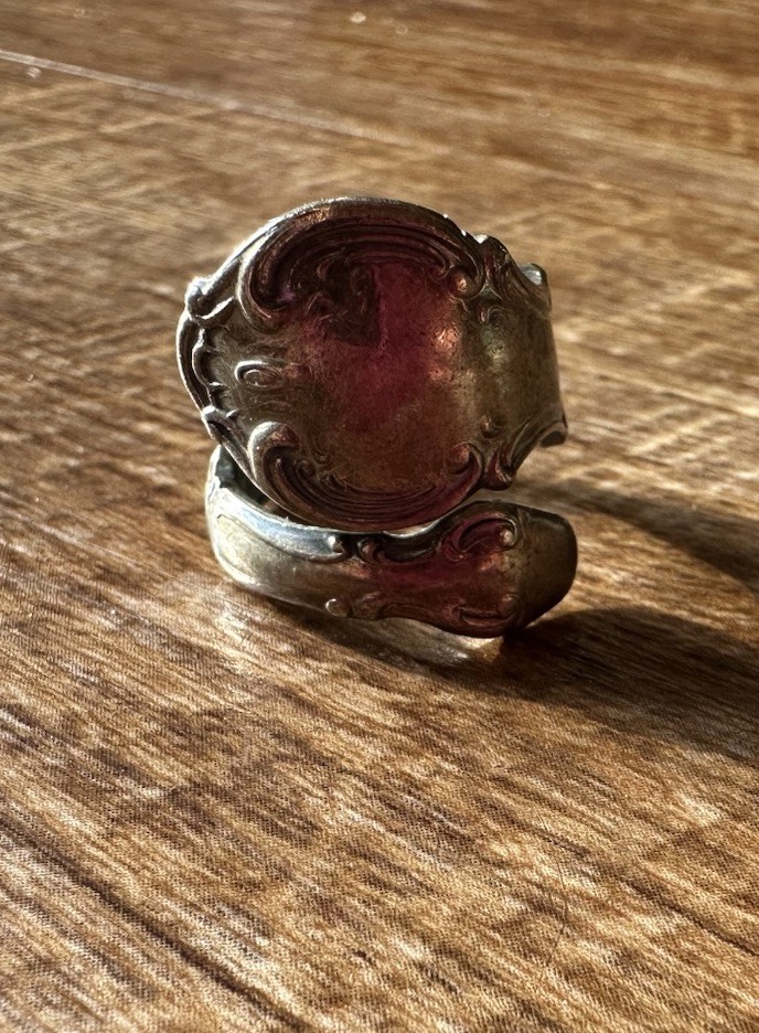 Vintage Gorham Chantilly Sterling Spoon Ring