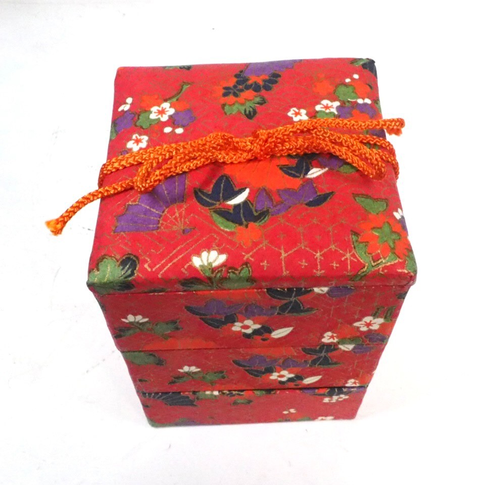 Vintage Japanese Pattern Accessory Case circa 2000s