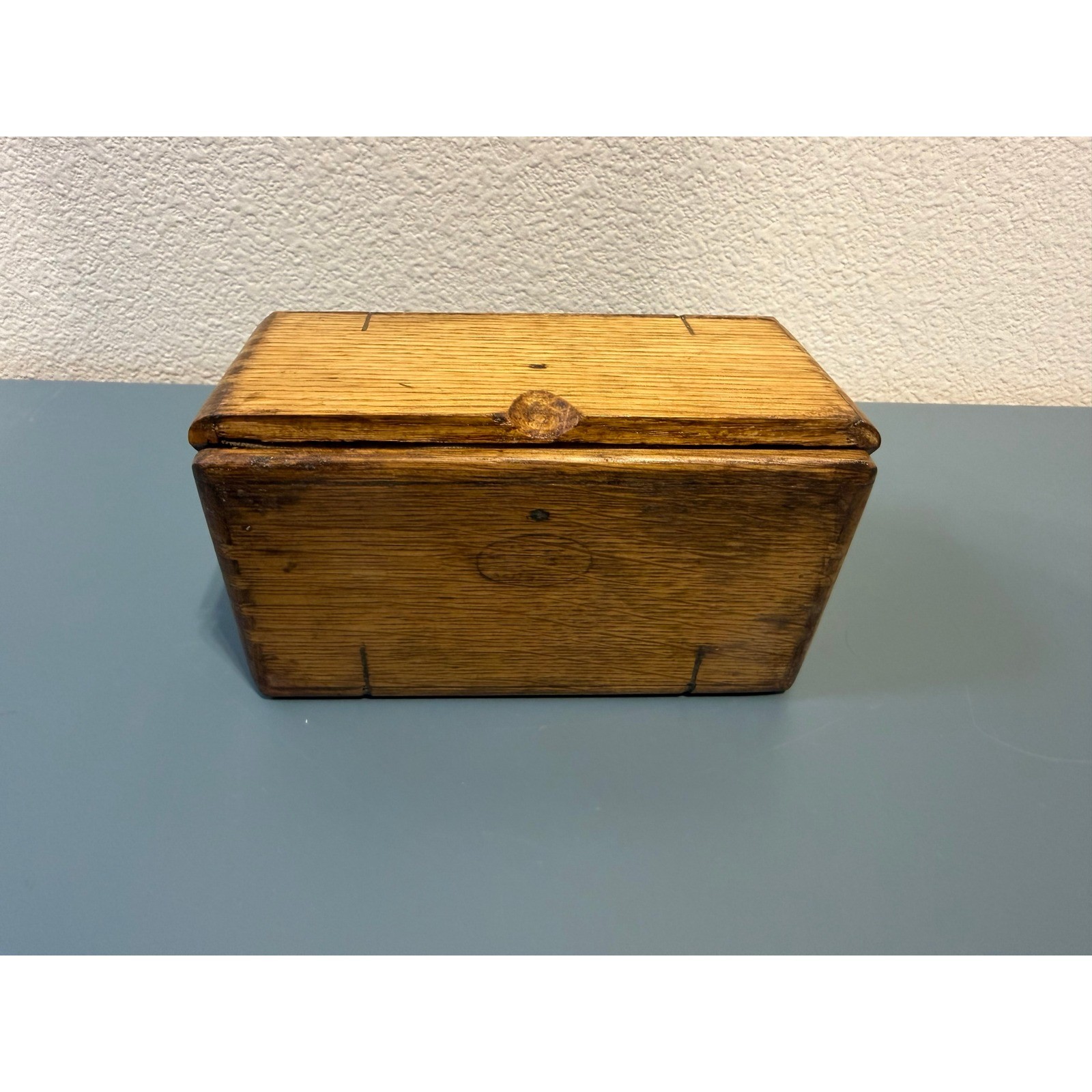 Antique Singer Sewing Machine Puzzle Box Oak Wood Case with Attachments 1889