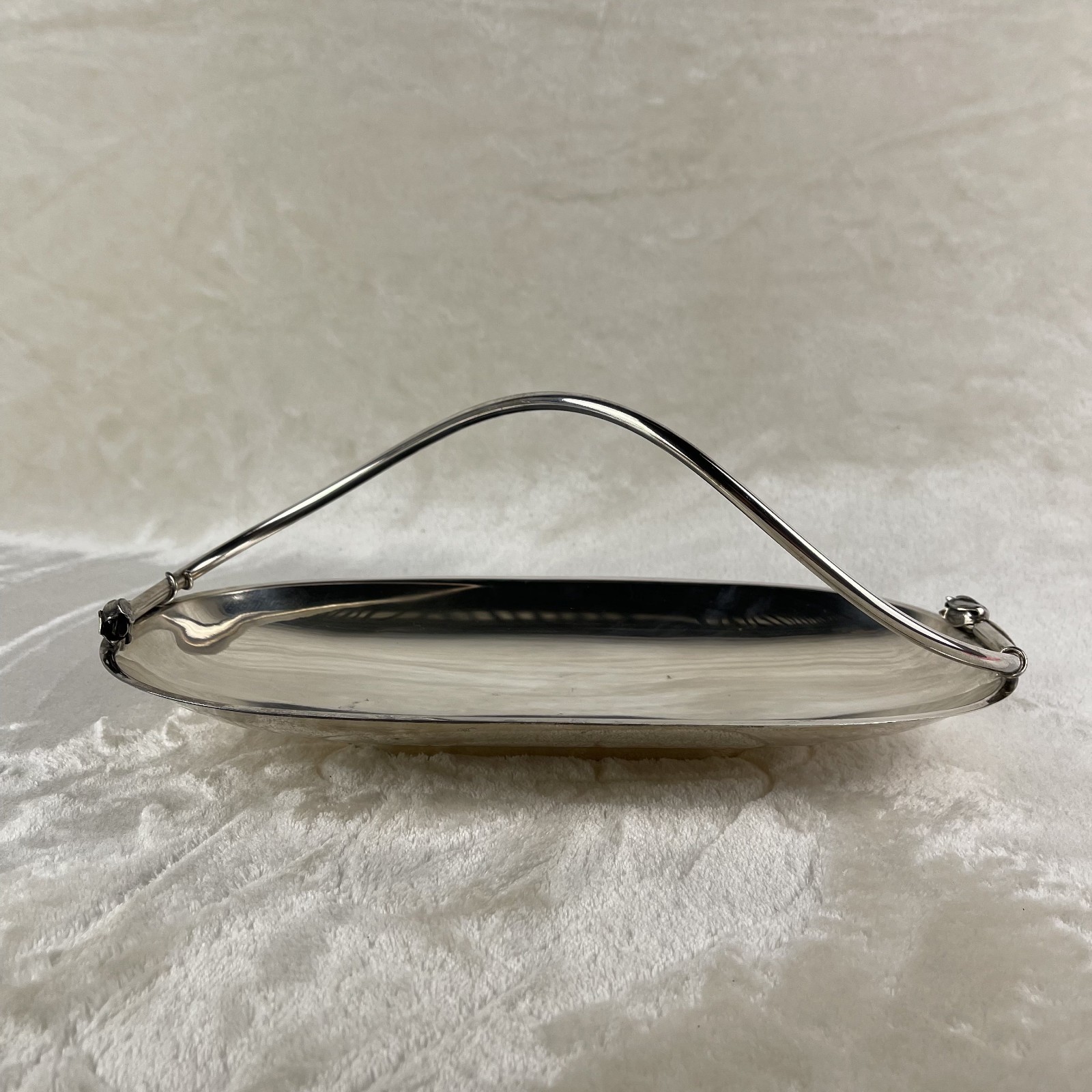 Vtg E.Dragsted Denmark Silver Plated Brass