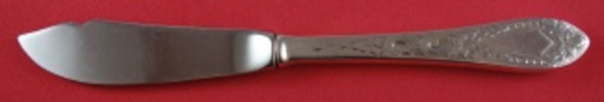 Betsy Patterson Engraved by Stieff Sterling Silver Master Butter HH 7 3/4″