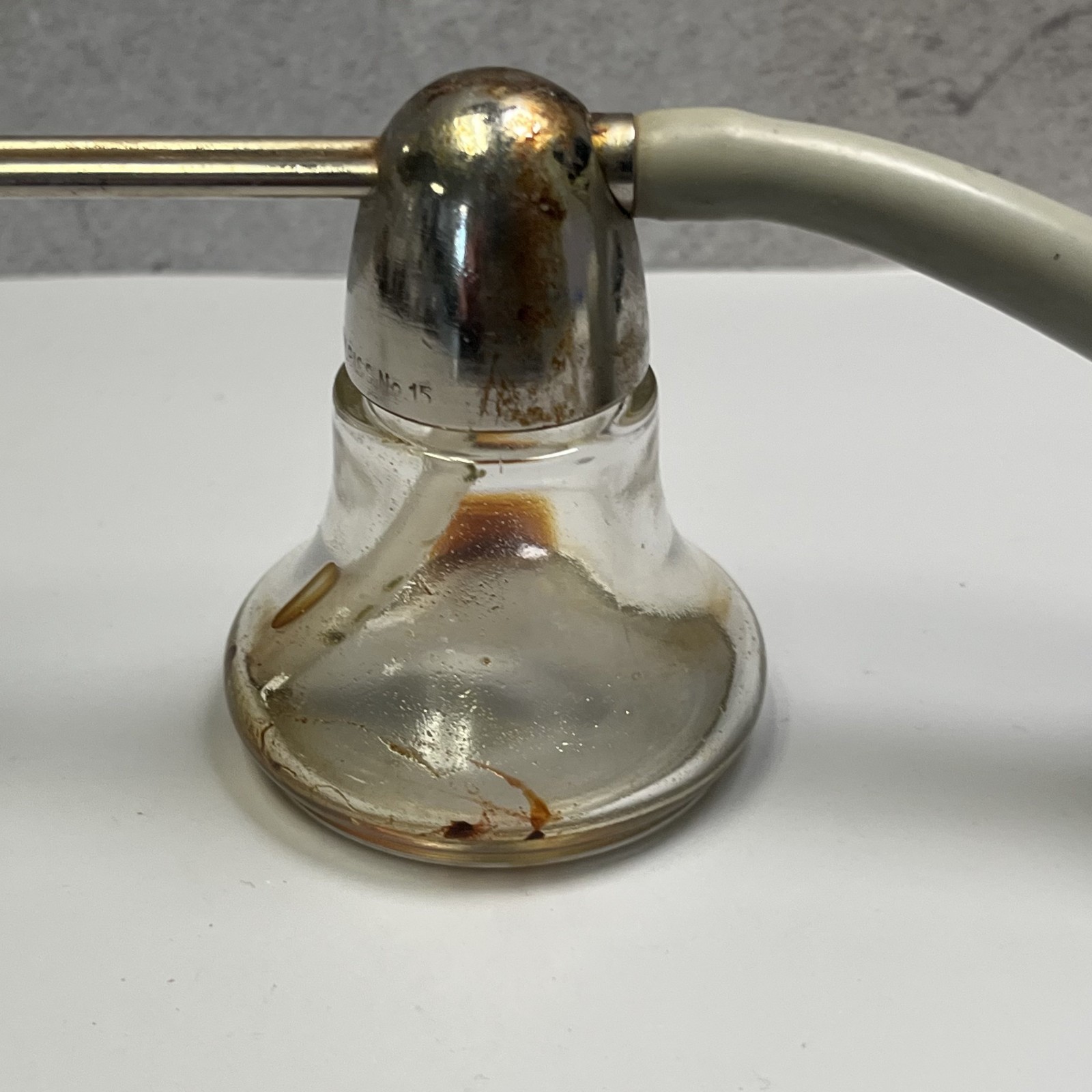 Antique DeVilbiss Medical Atomizer Bottle Sprayer No. 15 with Rubber Bulb Works