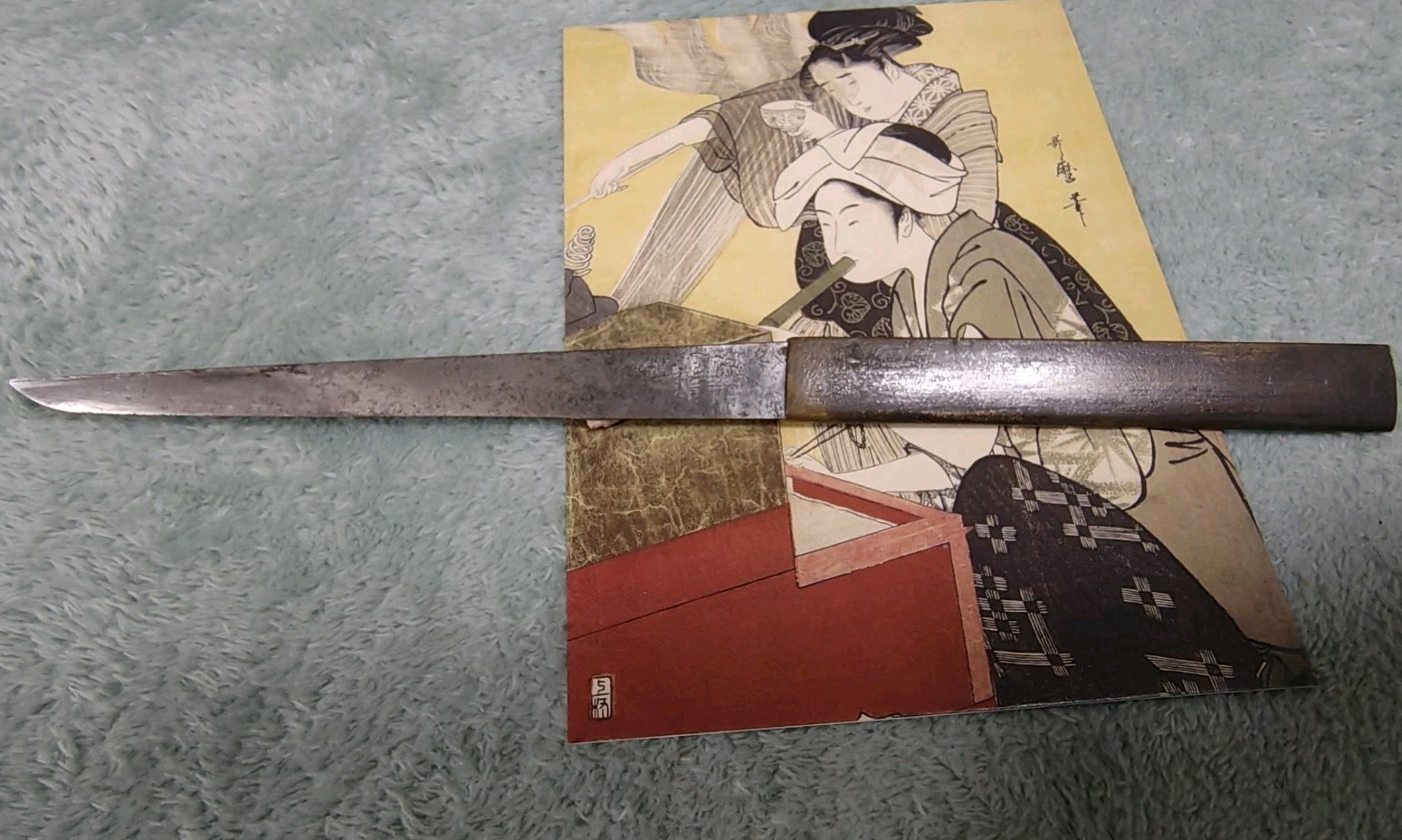 【Plain‼ 】 Kozuka knife handle blade Japan antique art edo！