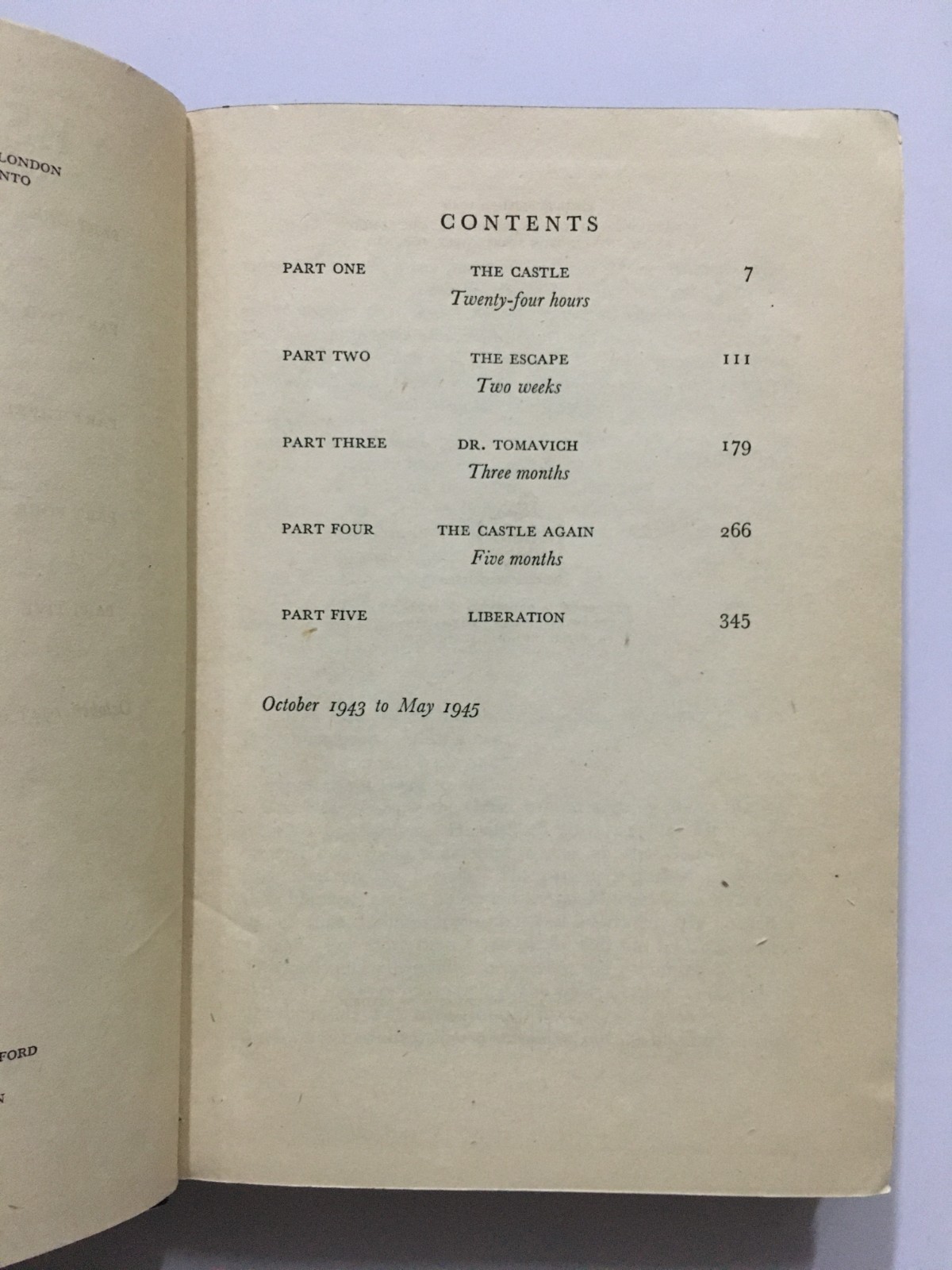 Burn, Michael: Yes, Farewell. Jonathan Cape. 1946. London. 432p