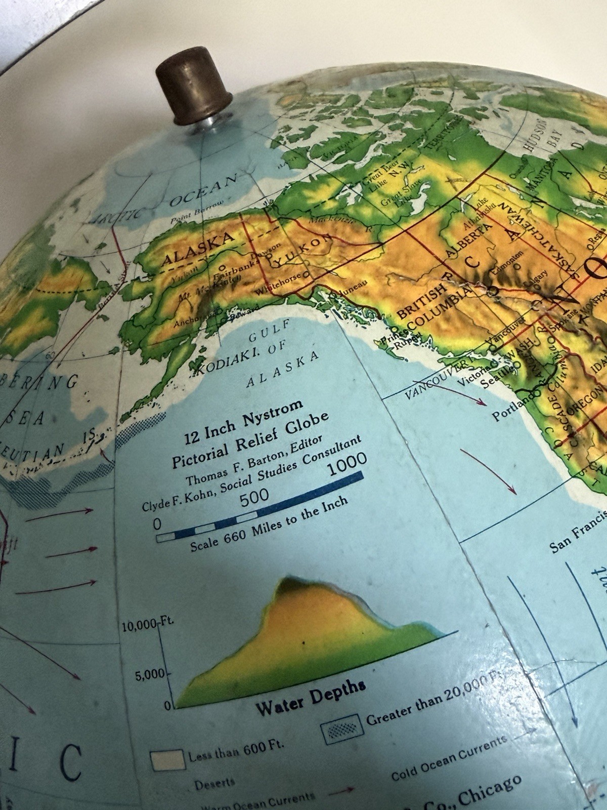 Nystrom Mechanical Electric Globe