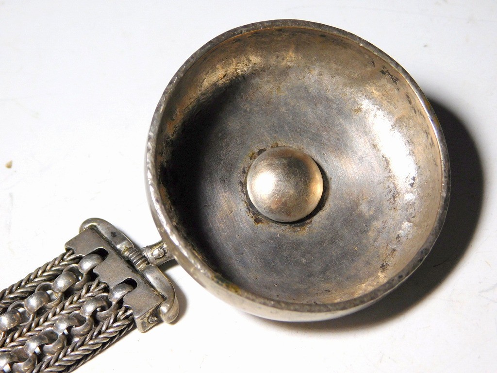 Meiji period Tobacco-pouch Chain Kanagu Edo original netsuke inro antique