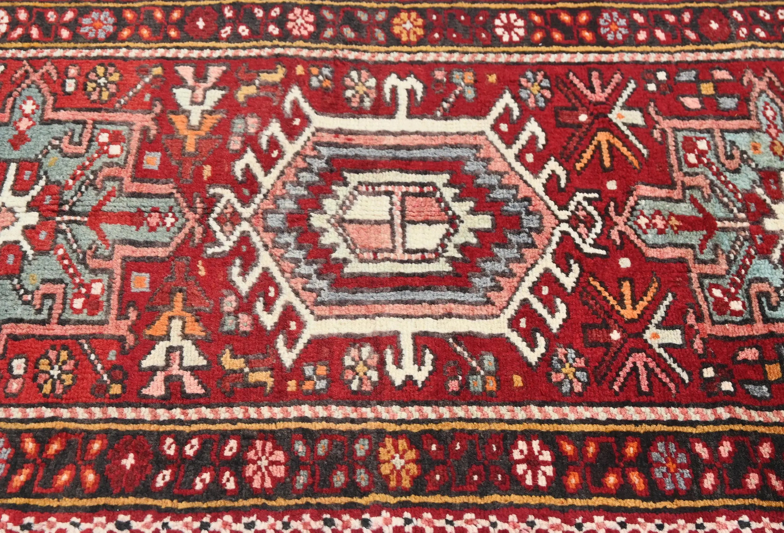 Tribal Geometric Design Oriental Runner Rug 2X13 ft Kitchen Hallway Decor Carpet