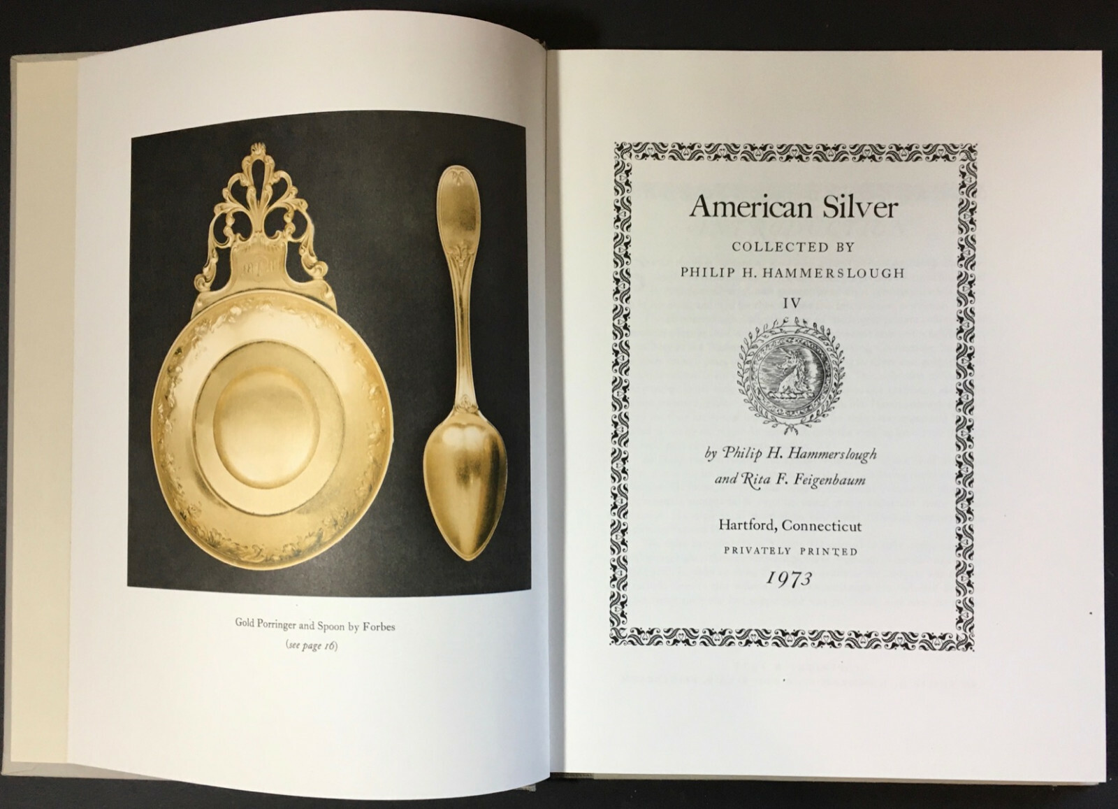 Antique American Silver Hammerslough Collection Catalog #4 – Limited Edition